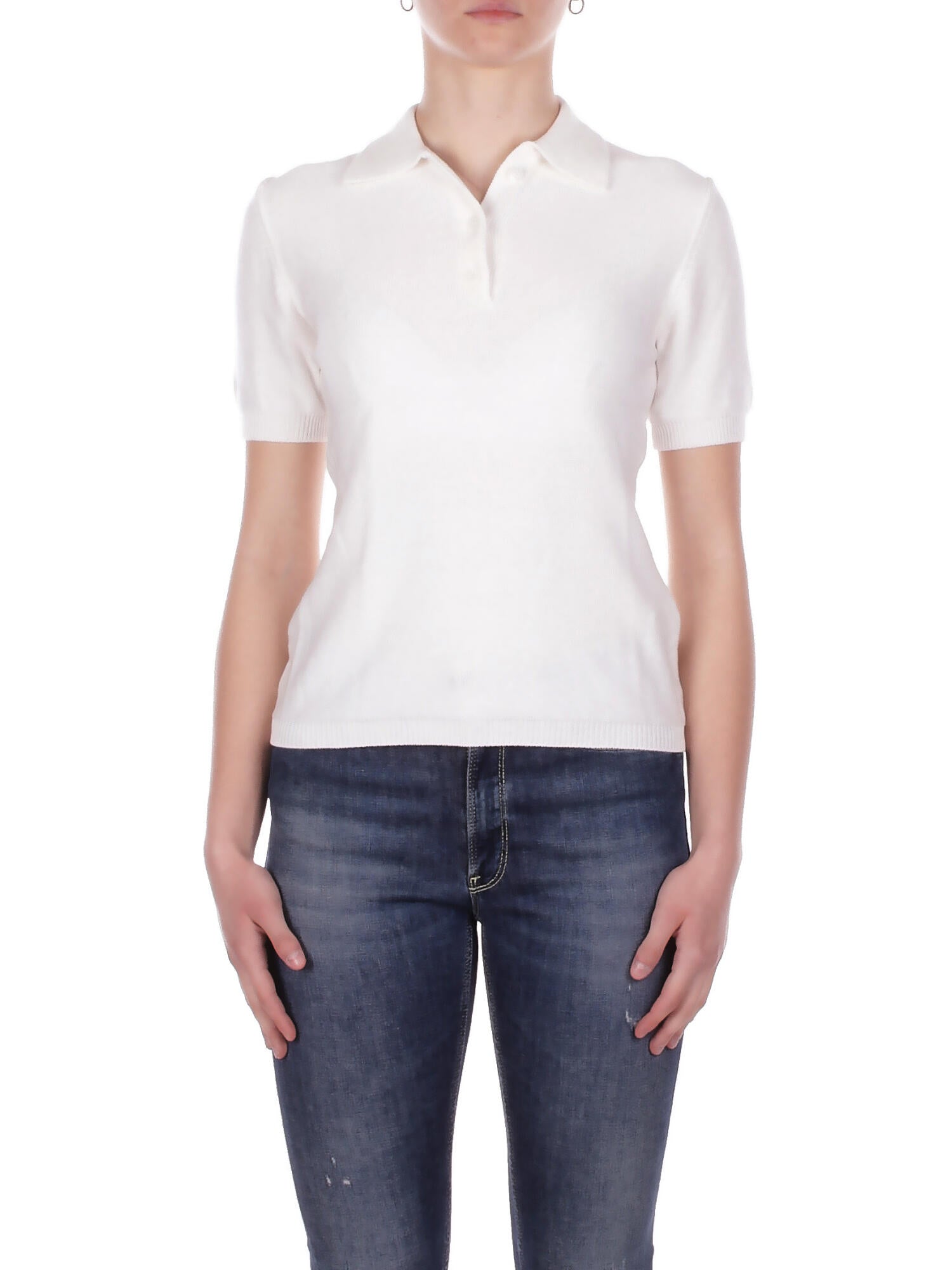 MAX MARA Donna Maglia 2616361137600 001 Mml carioca Bianco