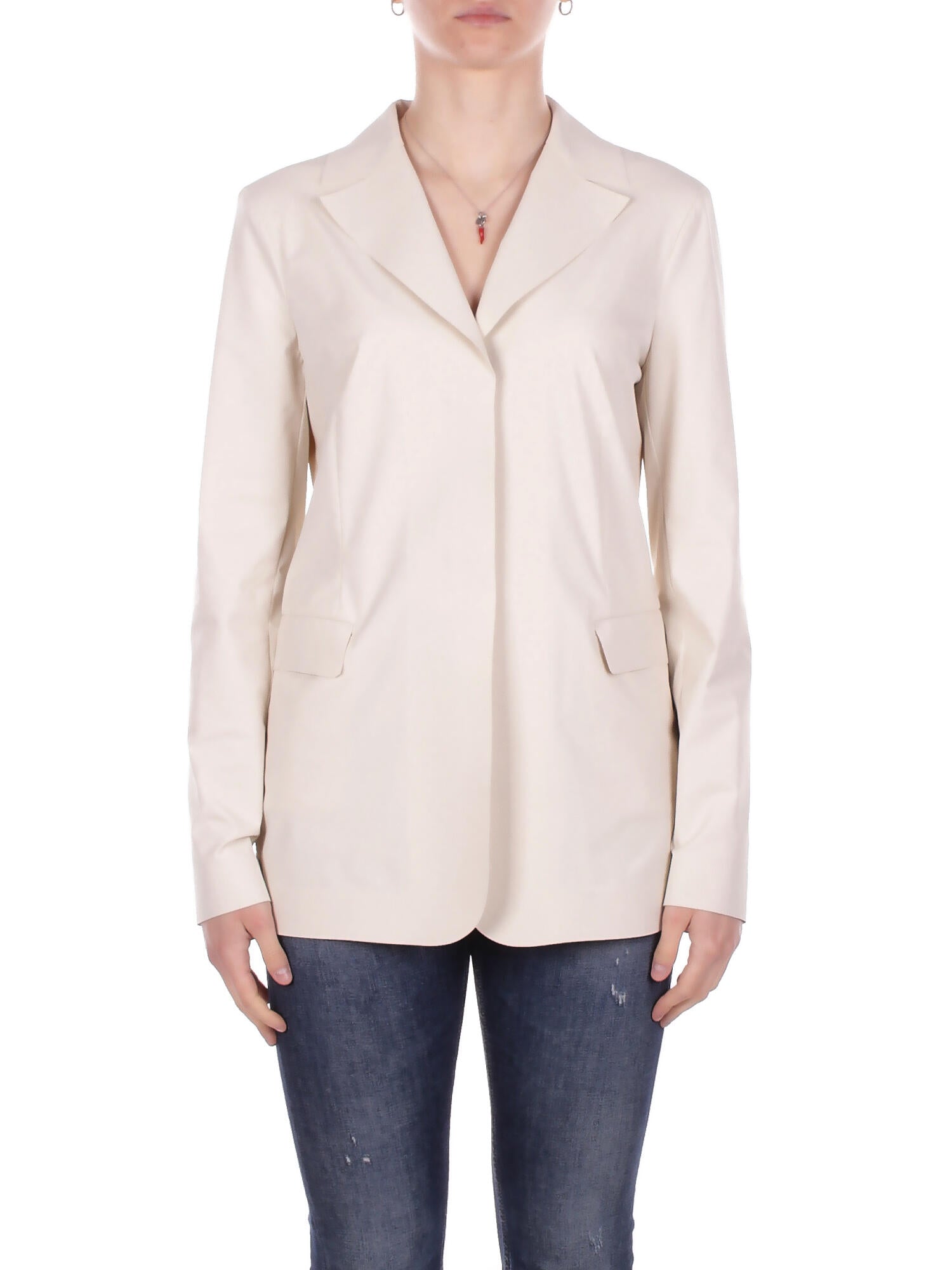MAX MARA Donna Giacca 2616911037600 001 Mml palo Panna