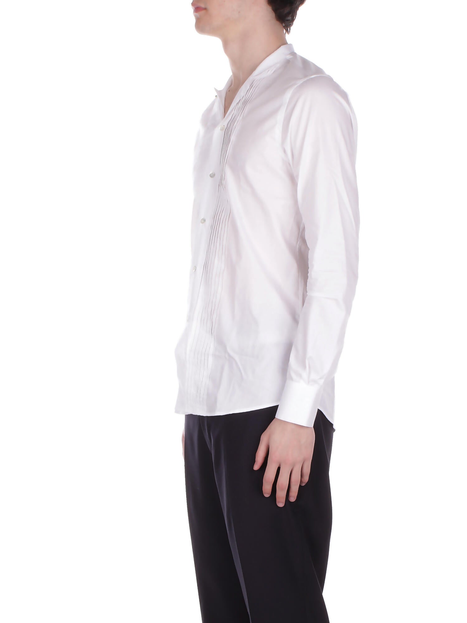 TAGLIATORE Uomo Camicia GHANDI740027 X1291 Panna