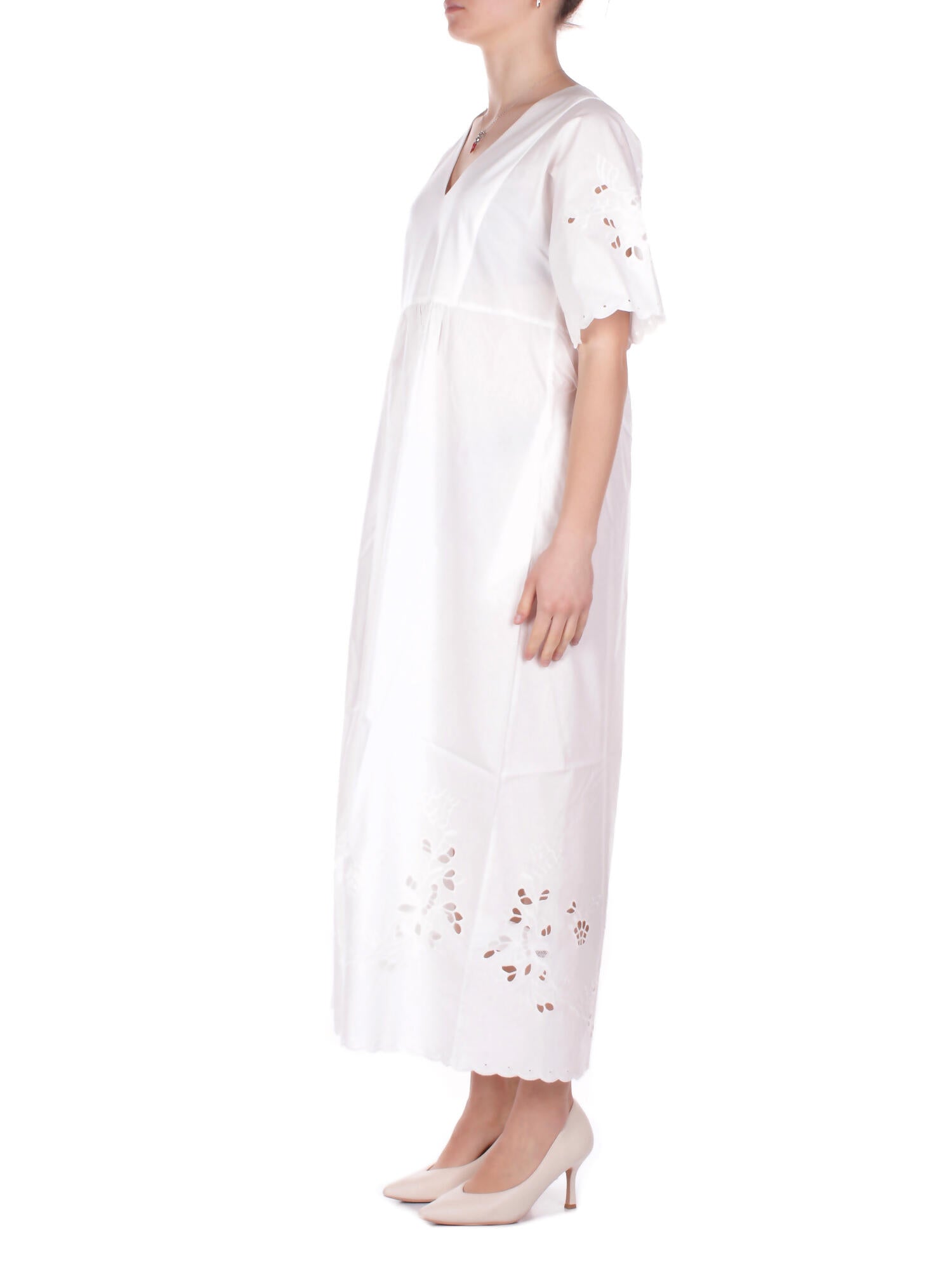 MAX MARA Donna Abito 2615621092600 014 Wkd tartufo White