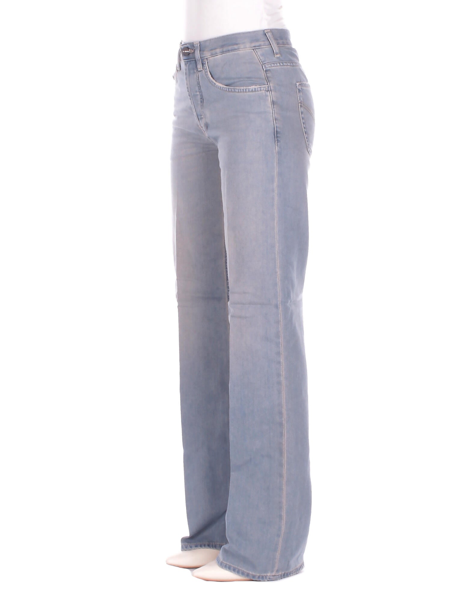 DONDUP Donna Jeans DP427DFH331D 800 Jacklin Denim blu
