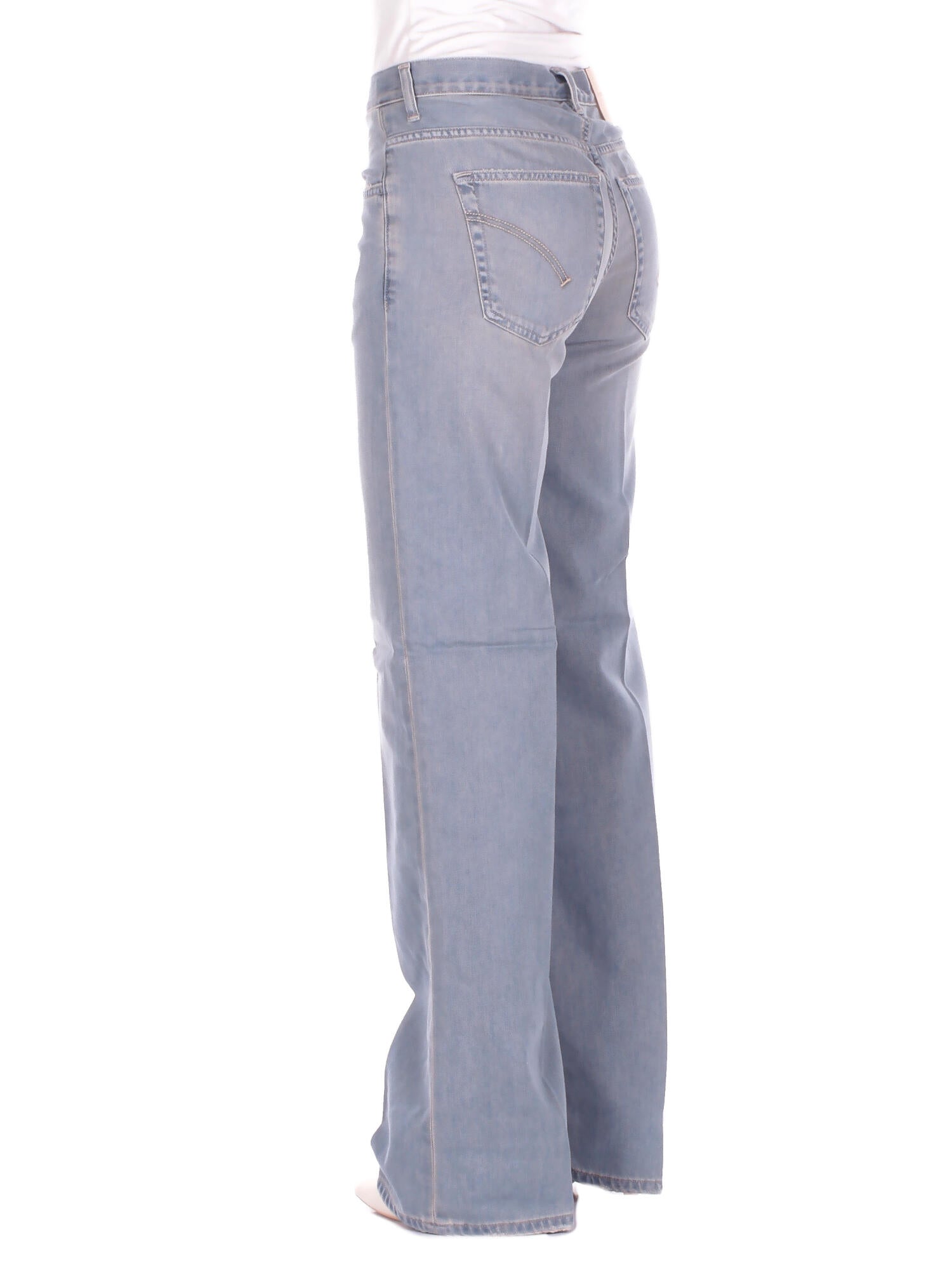 DONDUP Donna Jeans DP427DFH331D 800 Jacklin Denim blu