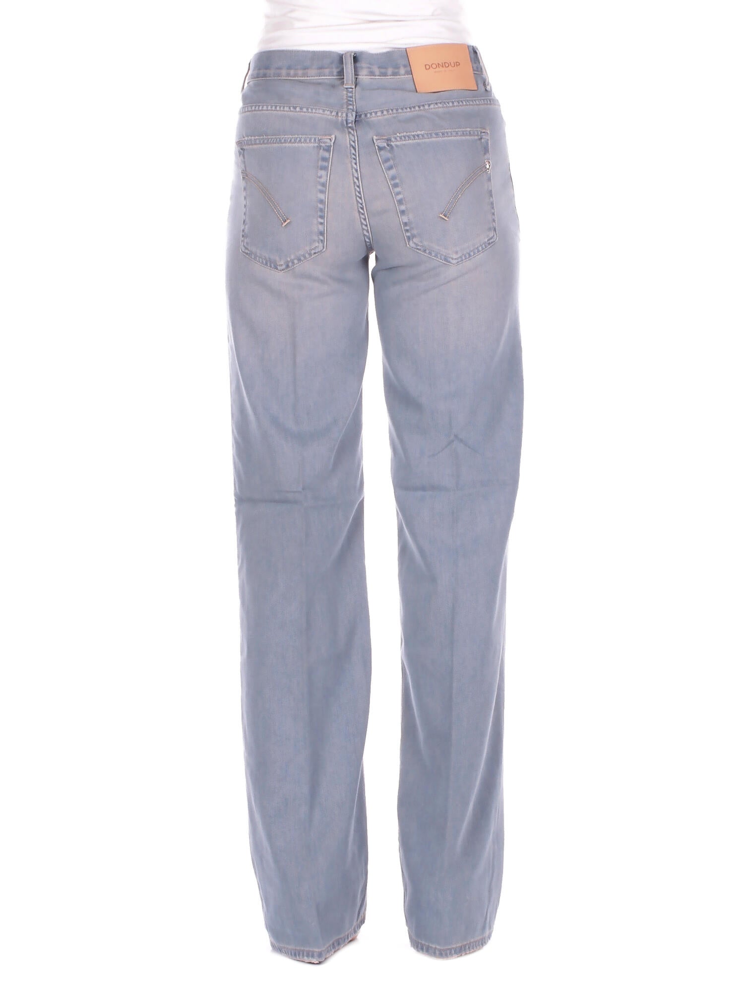 DONDUP Donna Jeans DP427DFH331D 800 Jacklin Denim blu