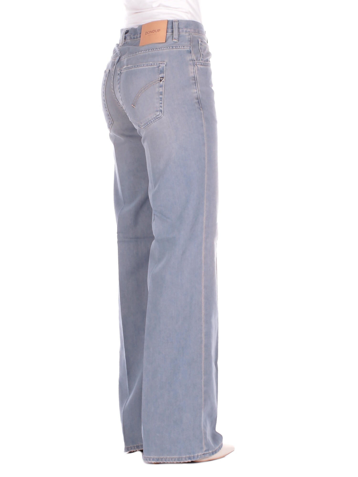 DONDUP Donna Jeans DP427DFH331D 800 Jacklin Denim blu