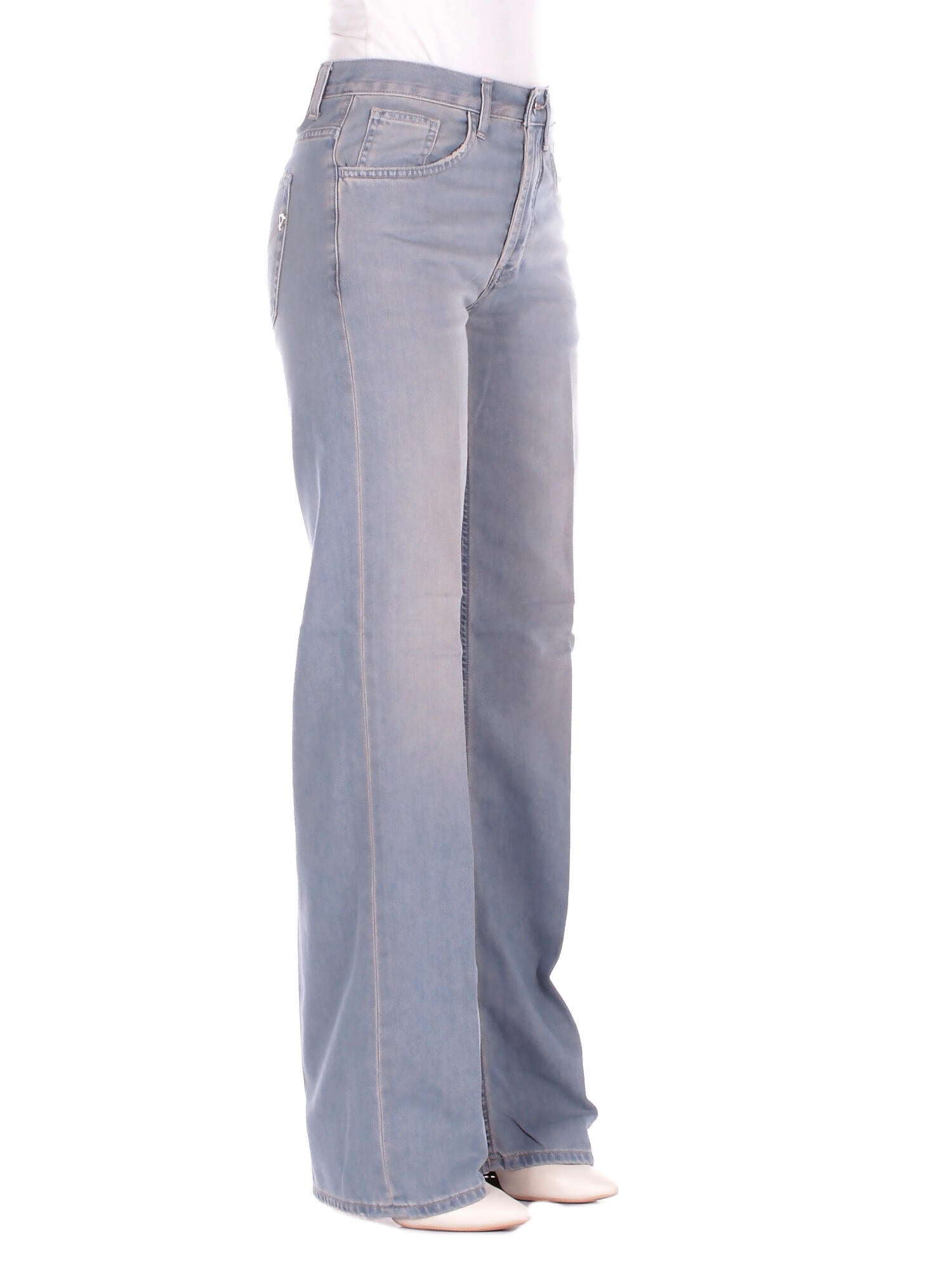 DONDUP Donna Jeans DP427DFH331D 800 Jacklin Denim blu