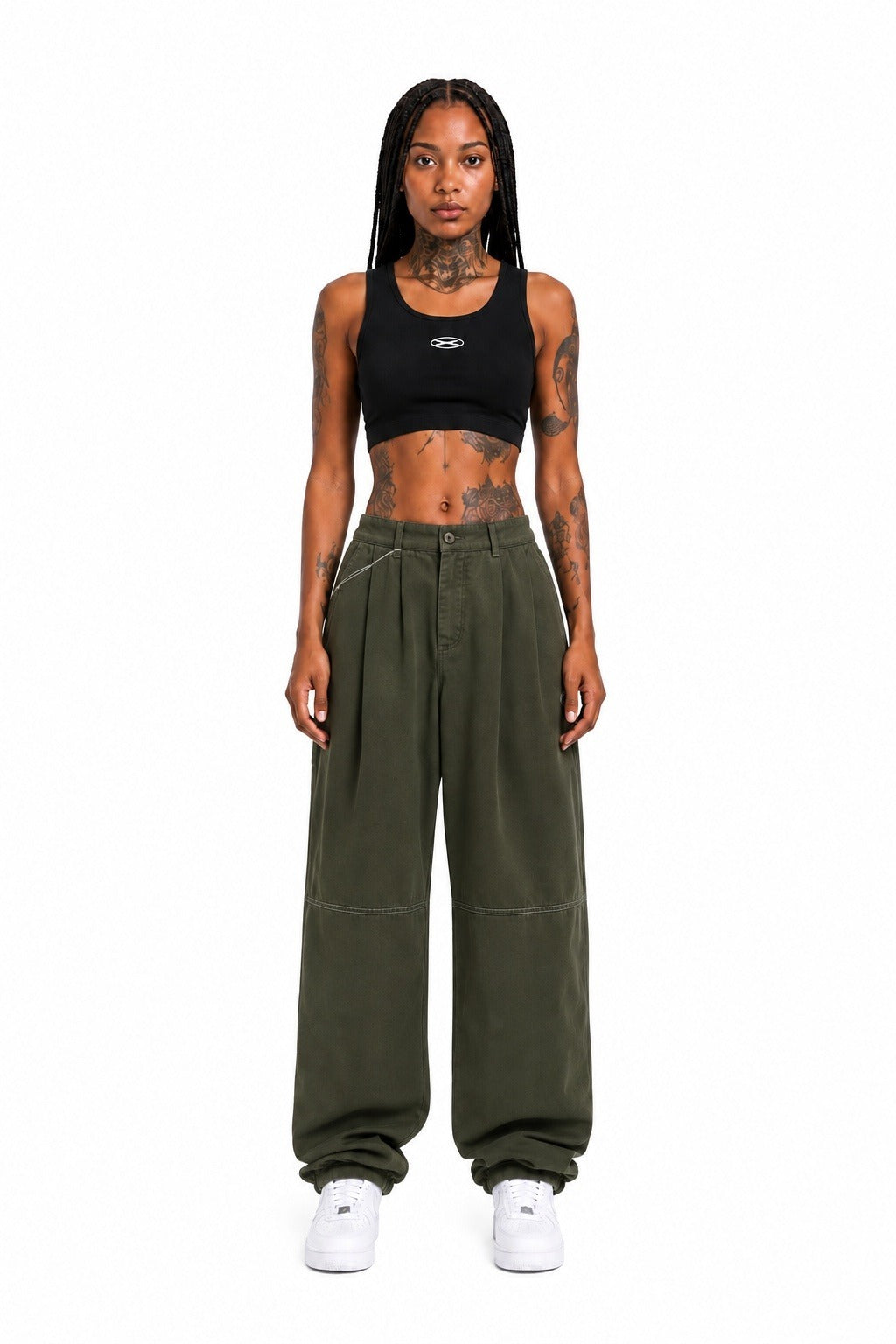 Pantalone Donna MAX MARA 2625136111600 003 Wkdbacca in Kaki