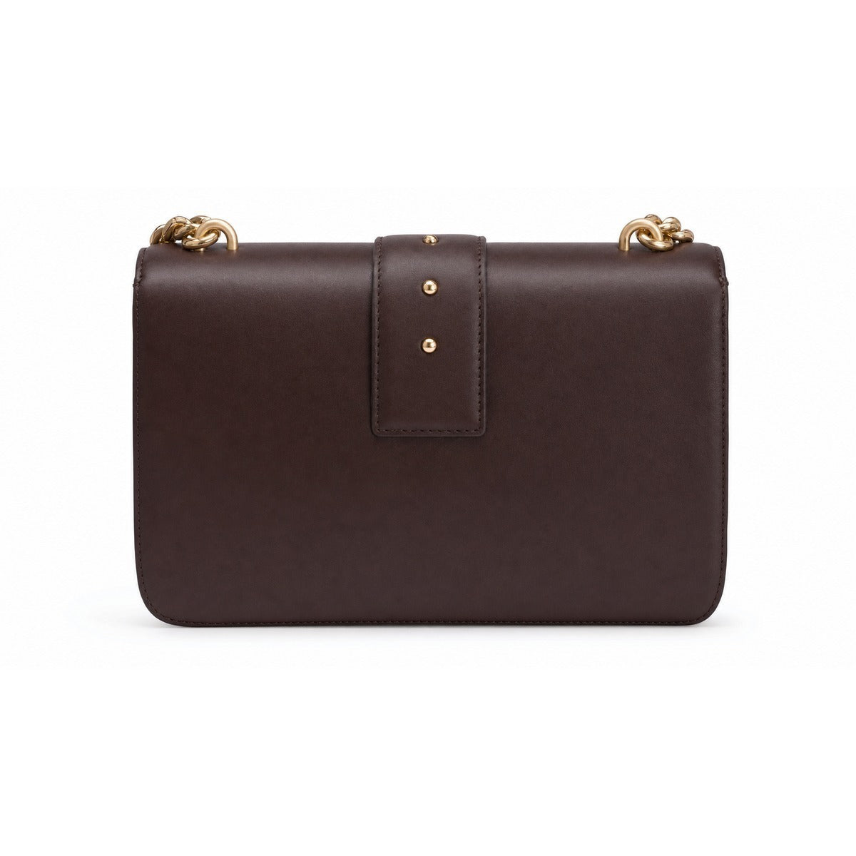 Borsa da Donna PINKO 107070 A0F1 M12Q Ove One Classic con Nuova Fibbia, Colore Marrone