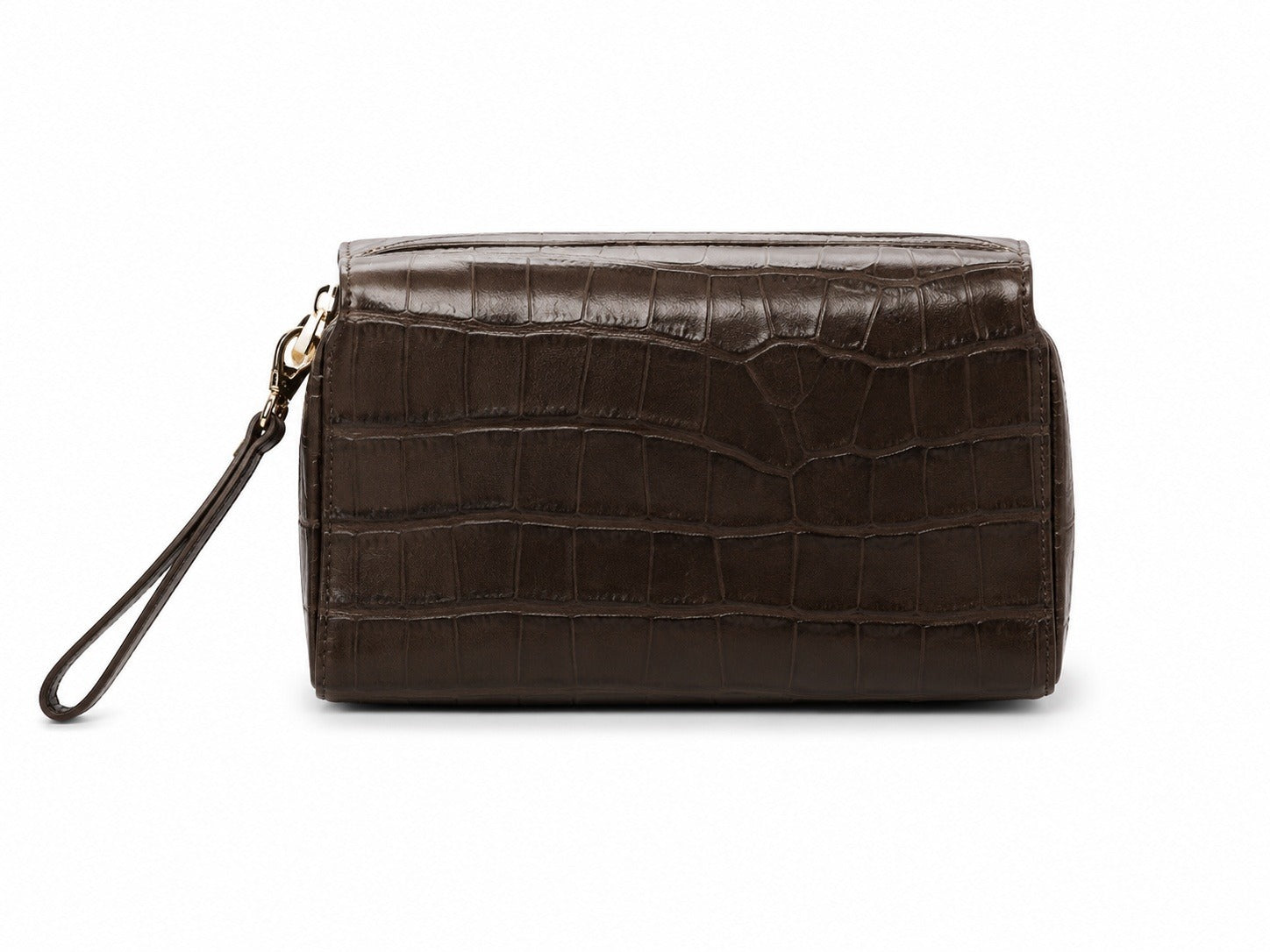 Borsa da Donna Ralph Lauren 432P15659 002 in Pelle Stampa Coccodrillo Verde