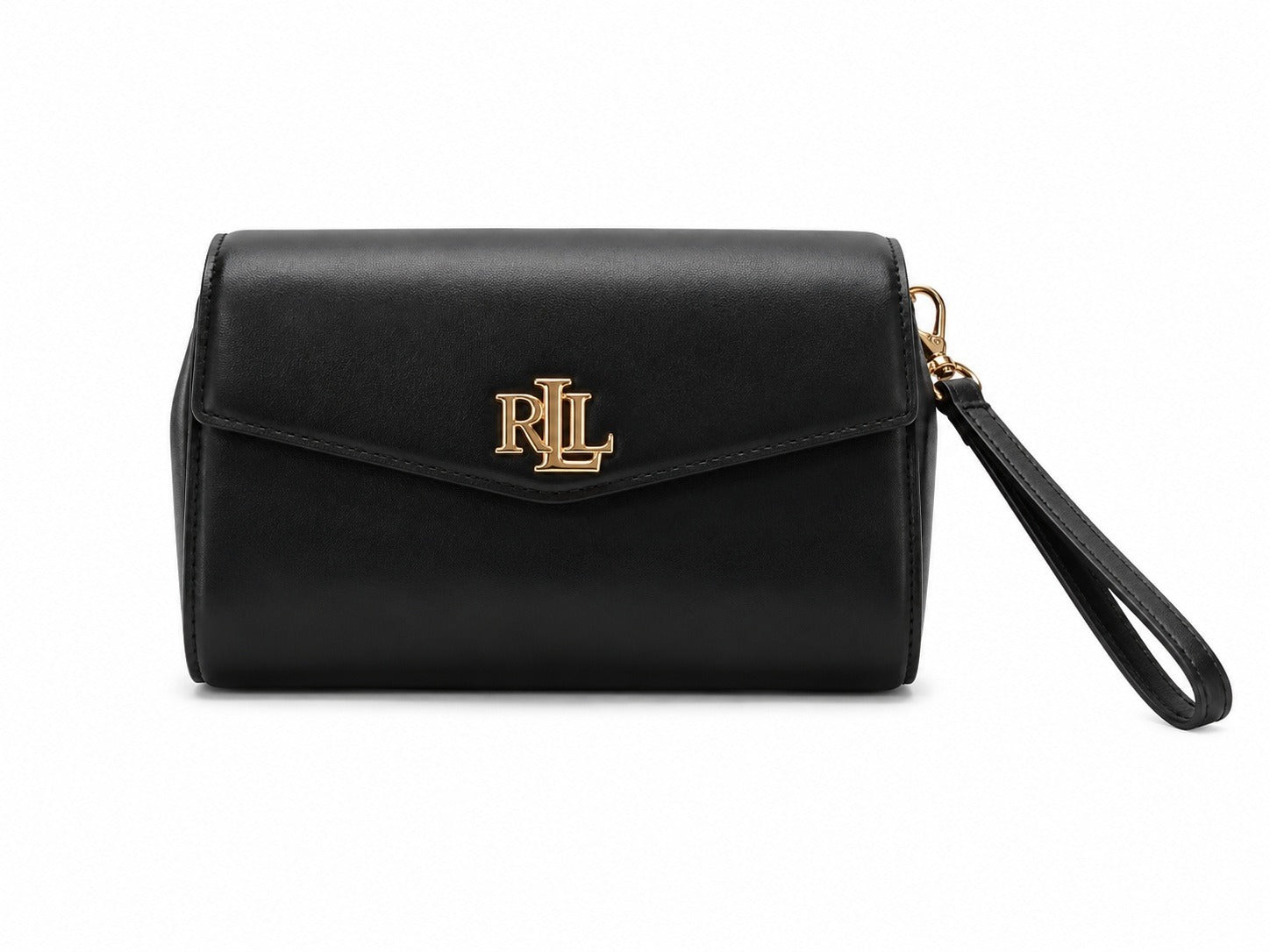 RALPH LAUREN Borsa Donna in Morbida Nappa Nera - Modello 432P11743 002
