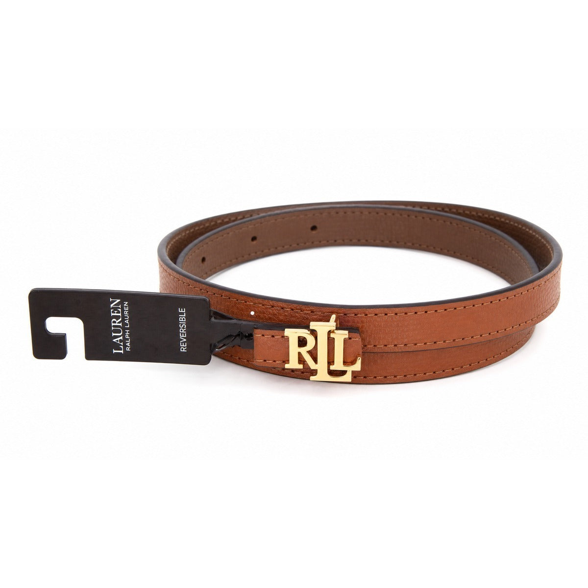 Cintura Donna RALPH LAUREN 412912038 002 Rev LRL 20-Belt-Skinny Tan