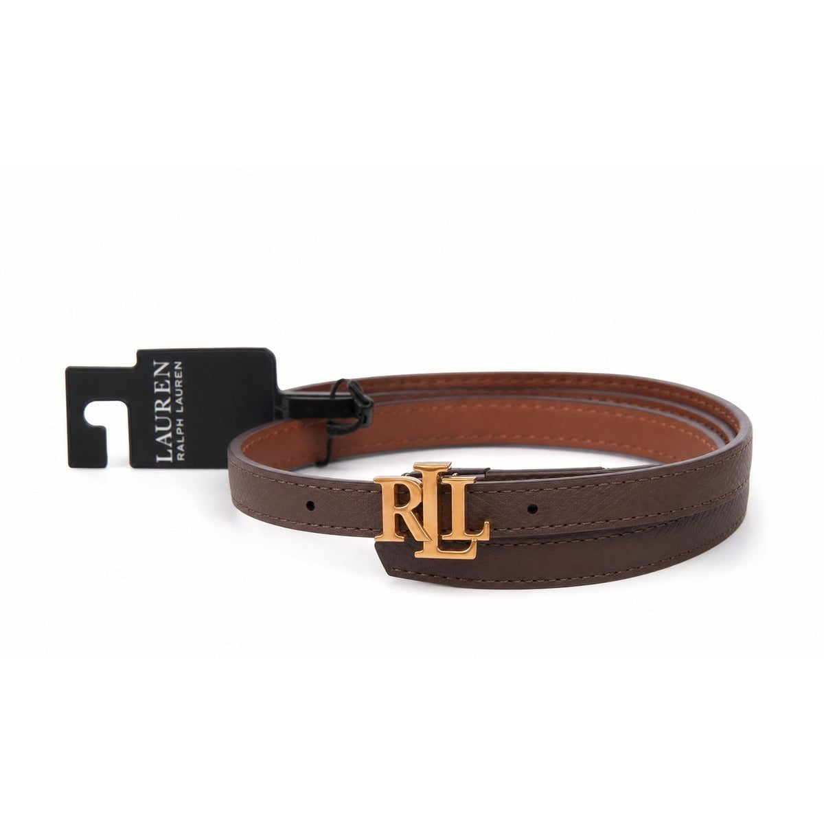 Cintura Donna RALPH LAUREN 412912038 002 Rev LRL 20-Belt-Skinny Tan