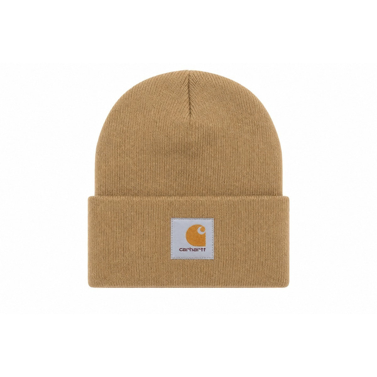 CARHARTT WIP Uomo Cappello I036962 3TFXX Short Watch Hat in Cammello