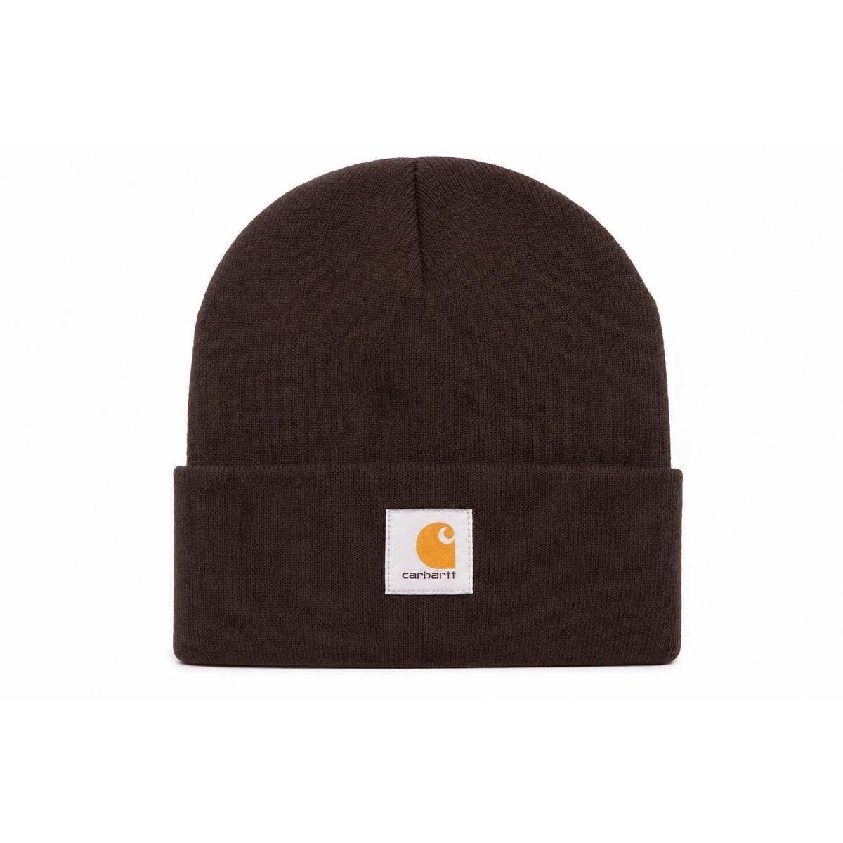 CARHARTT WIP Uomo Cappello I036962 47XX Short Watch Hat in Colore Tabacco