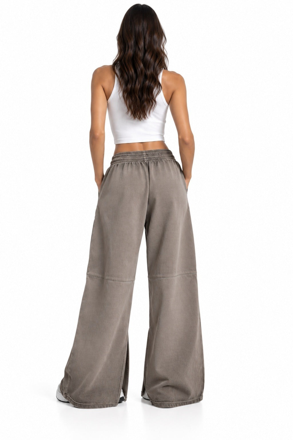 Pantalone Unisex MM6 MAISON MARGIELA M61122 MM08P M6912 Mm6p241u Fango