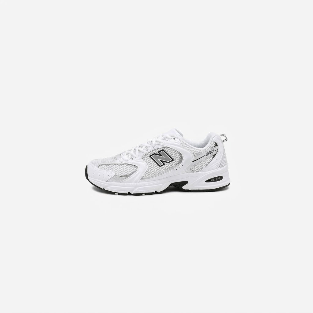 Sneakers Unisex NEW BALANCE U530 KLB 530 in Bianco e Argento