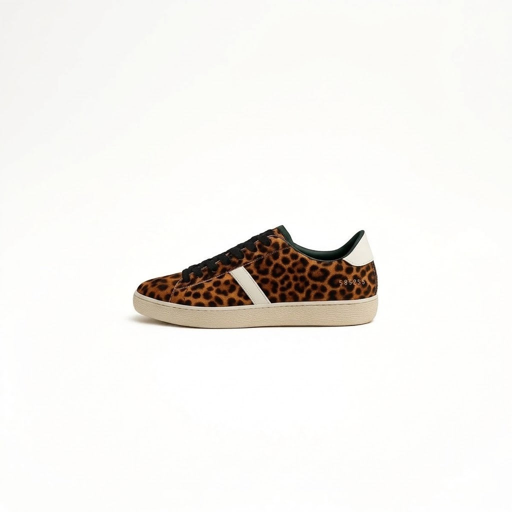 Sneakers D.A.T.E. Donna W451 HL PN LE Hill Low Pony Leopard