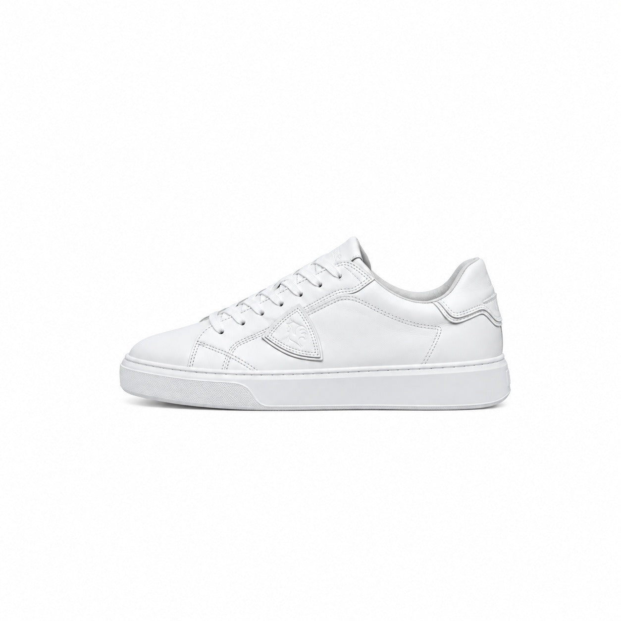Sneakers Uomo PHILIPPE MODEL PARIS BTLU V001 Temple Low Man Veau Bianco