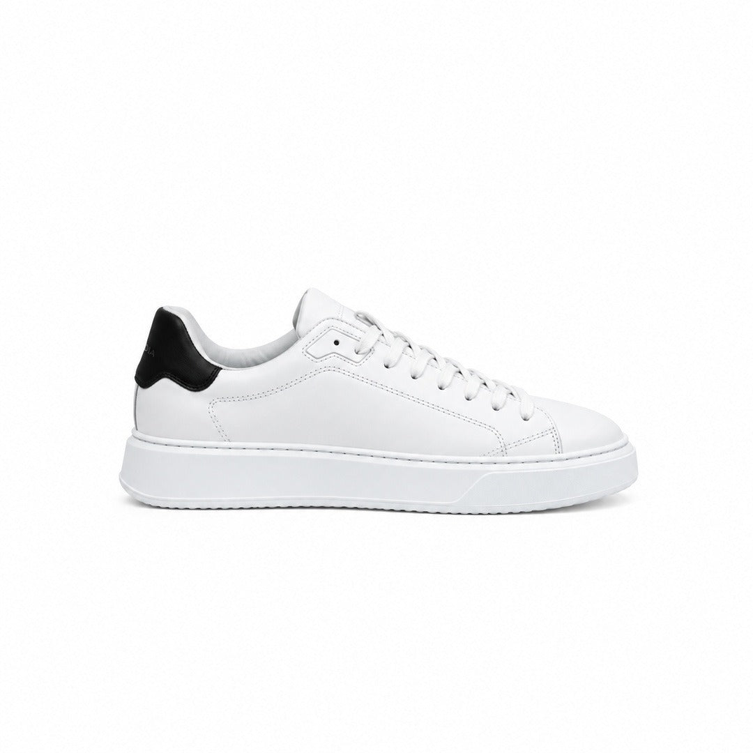 Sneakers Uomo PHILIPPE MODEL PARIS BTLU V007 temple low man Veau Bianco nero