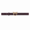 cintura-donna-pinko-love-berry-h2-in-suede-bordeaux