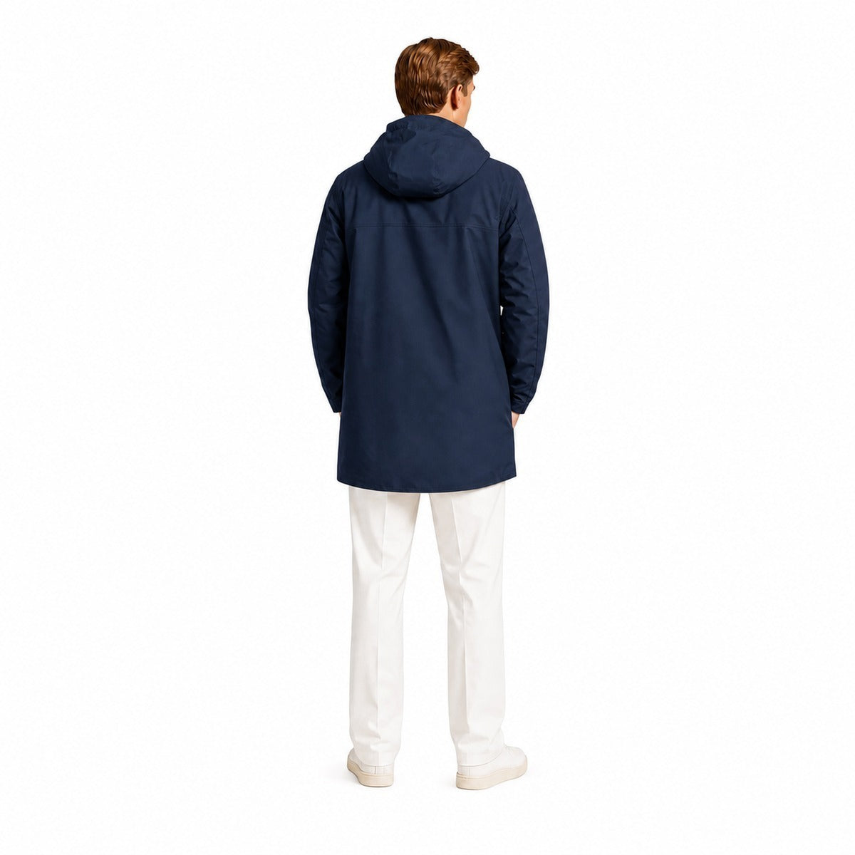 Giubbotto Uomo ADD CMA941PSH3 20 - Parka Impermeabile con Interno Staccabile, Colore Blu Navy