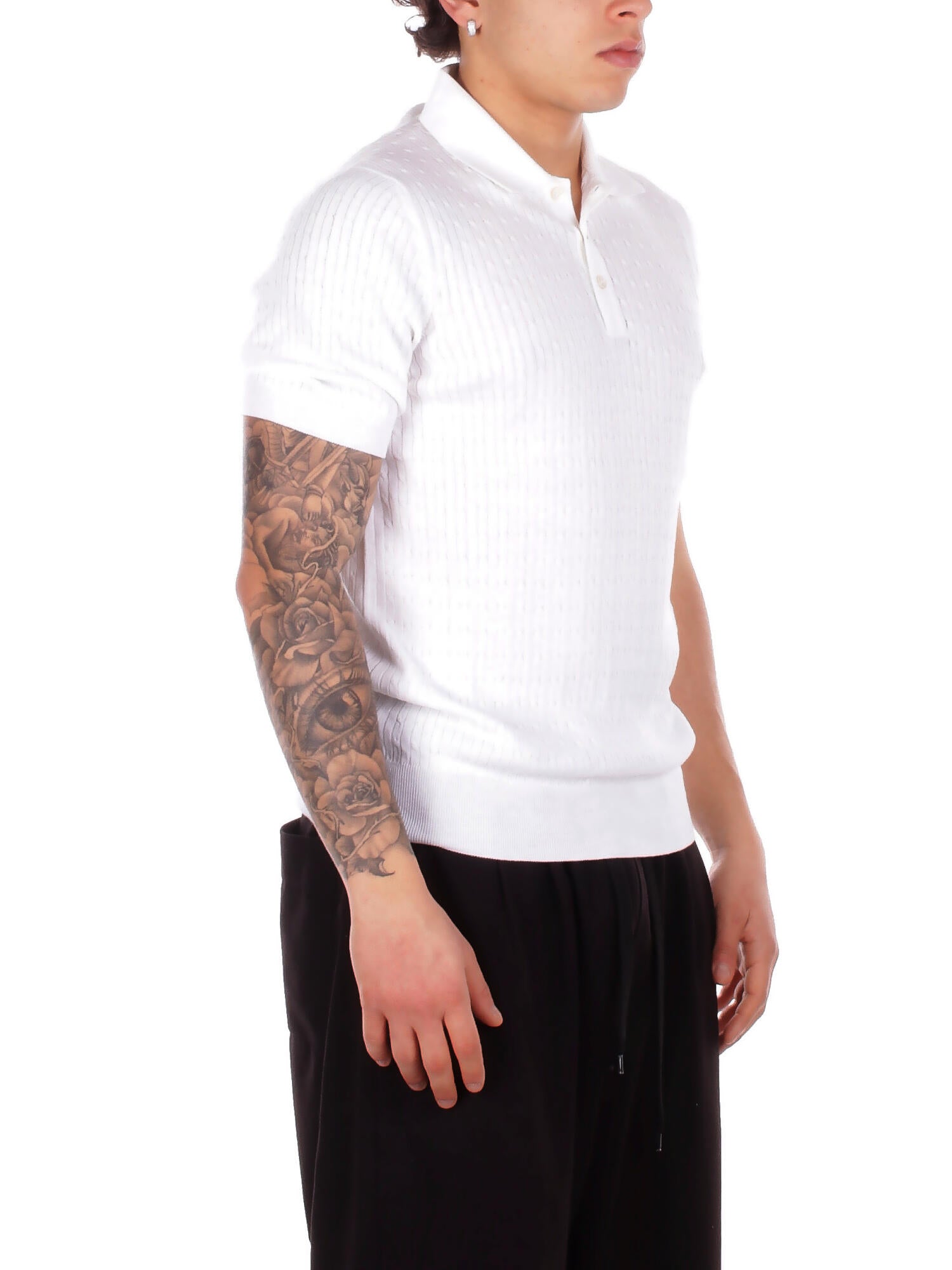 TAGLIATORE Uomo Polo KARTGSE2601 002 Polo abito Bianco