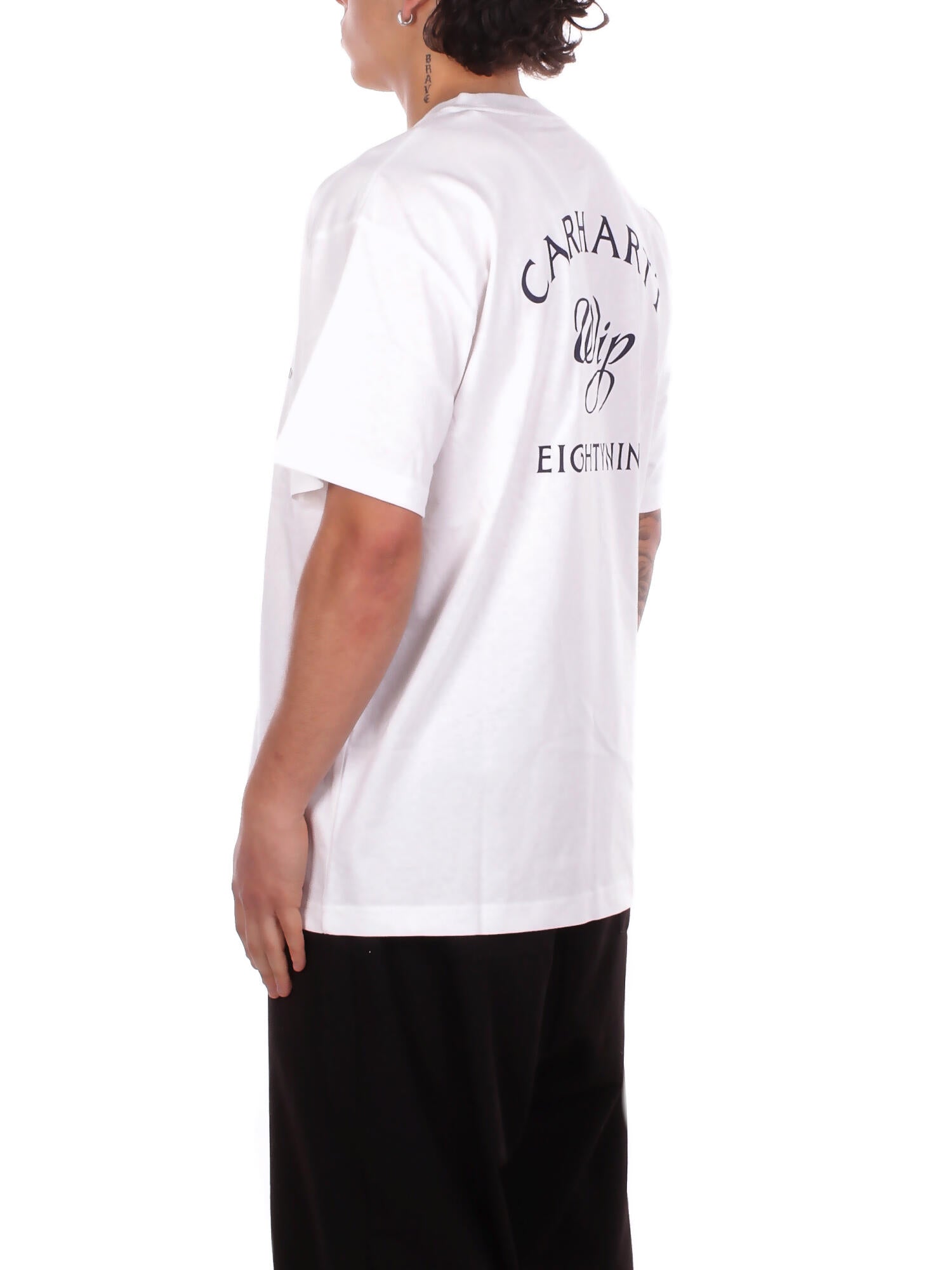 Image of CARHARTT WIP Uomo T-shirt I036205 02XX S\s eightynine t-shirt White