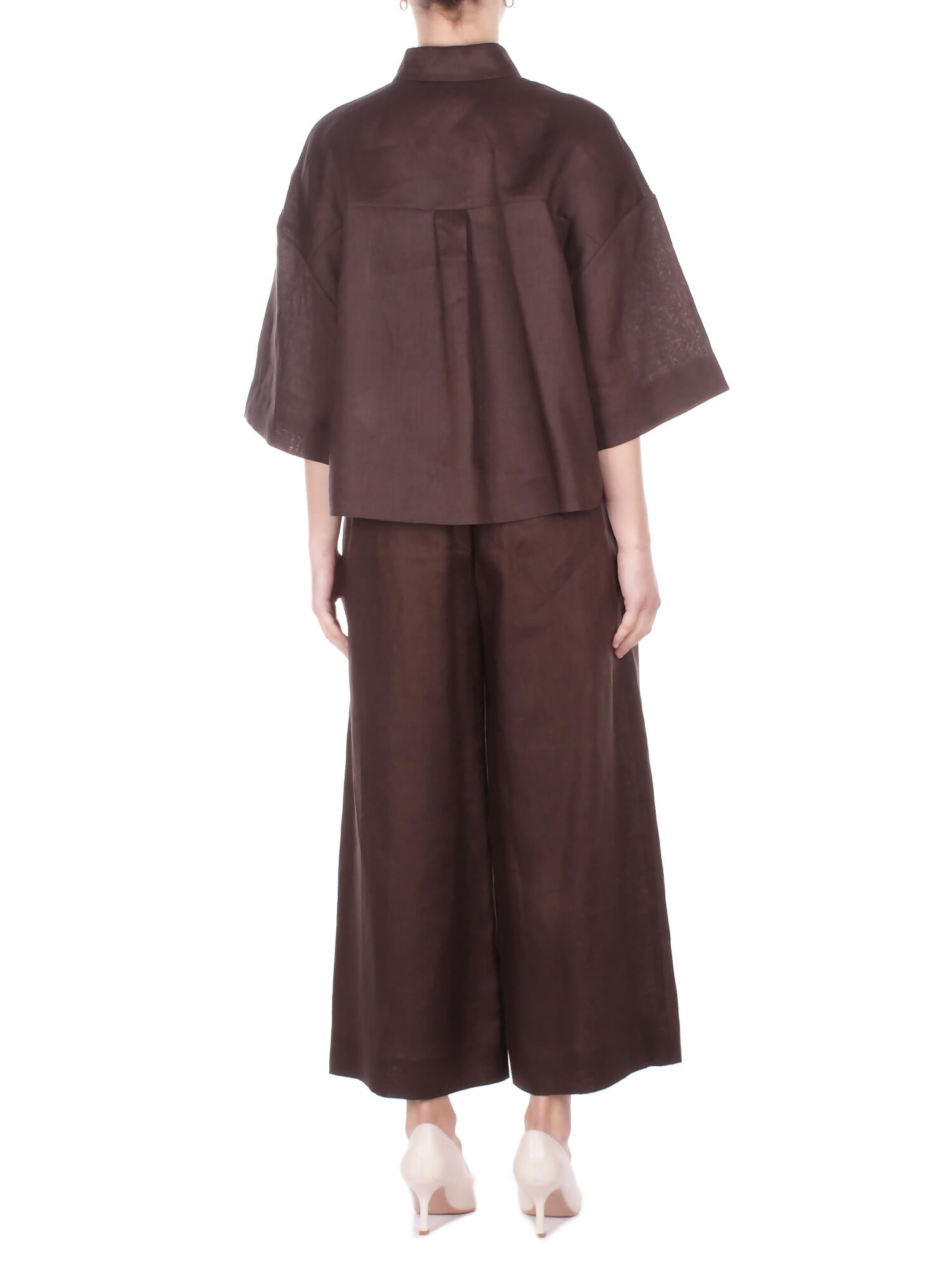 Image of MAX MARA Donna Pantalone 2616131028600 006 Mml canneti Testa di moro