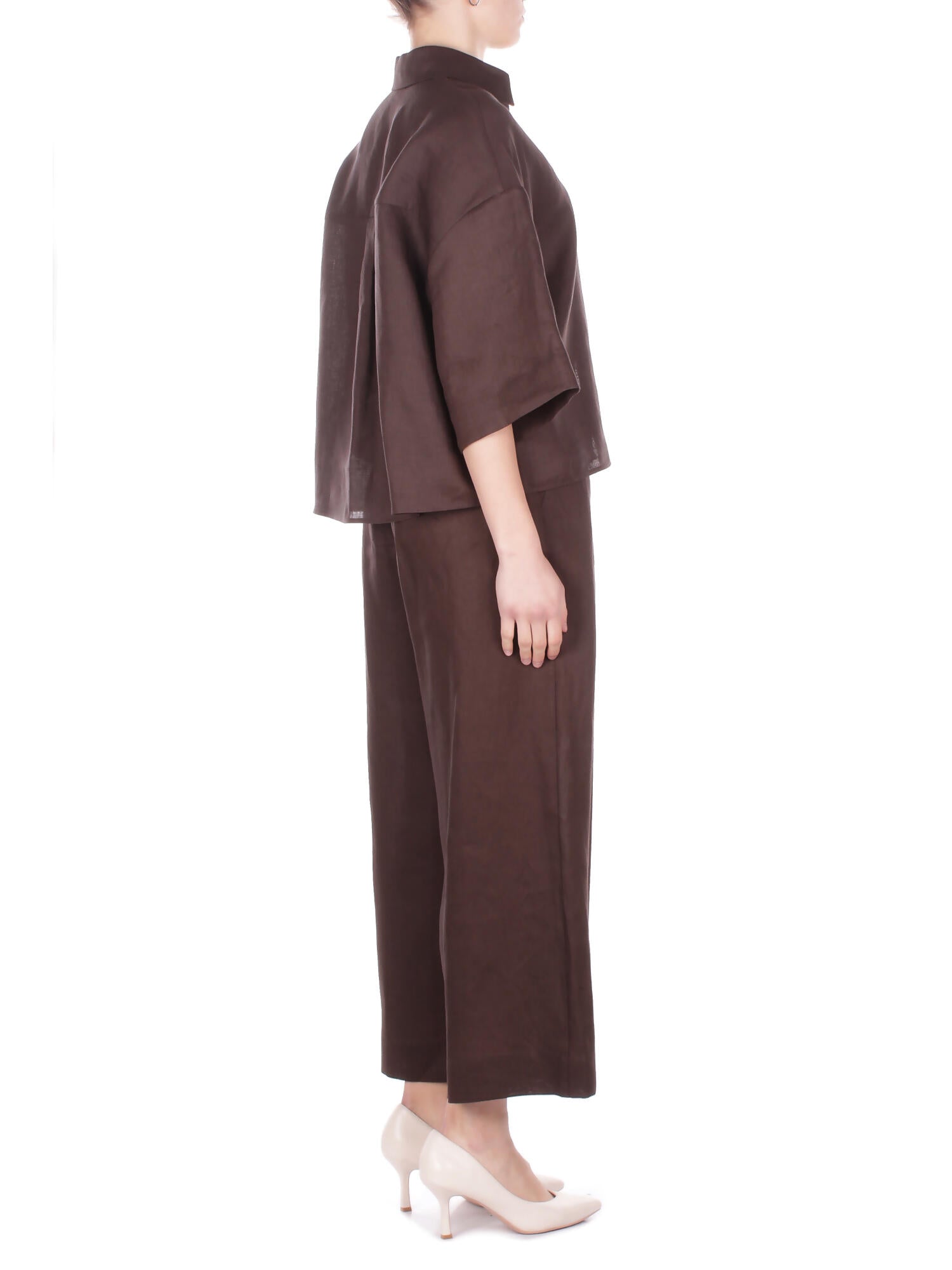 Image of MAX MARA Donna Pantalone 2616131028600 006 Mml canneti Testa di moro