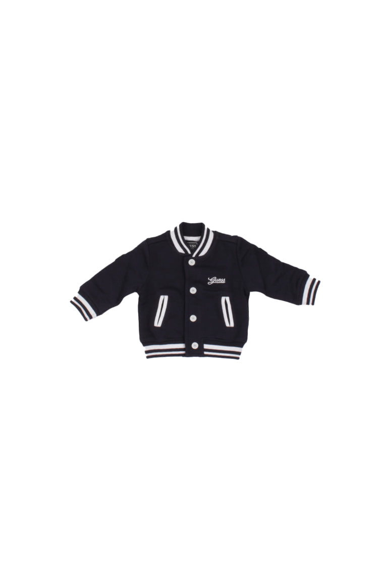 GUESS Bambino Giubbotto N5YQ10K0160 G7V2 Bomber active top Blu