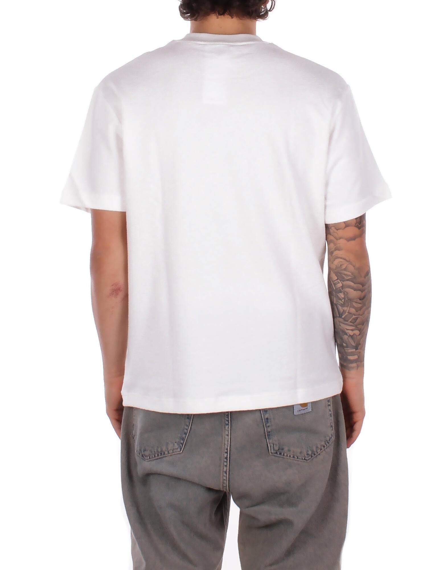 Image of LACOSTE Uomo T-shirt TH1979 70V Tee shirt Farina