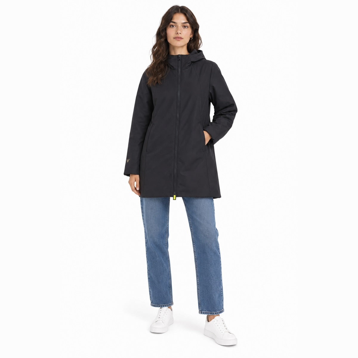 Giubbotto Donna MACRON ONE Florence Stretch Pad Coat Nero