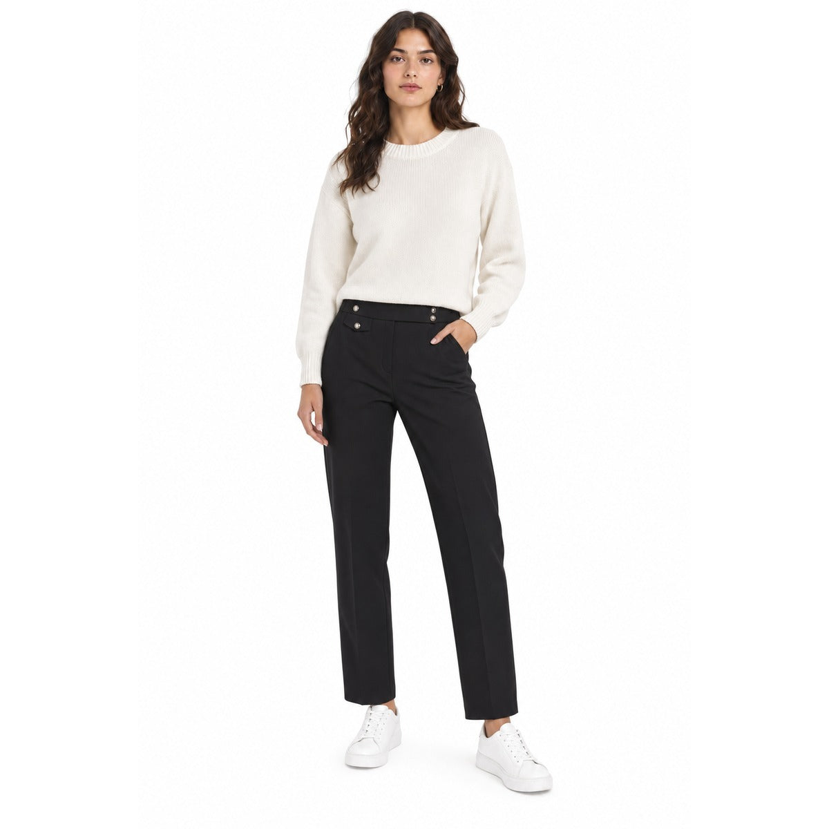 Pantalone da Donna RALPH LAUREN 200B22288 003 Modern Ponte - Nero