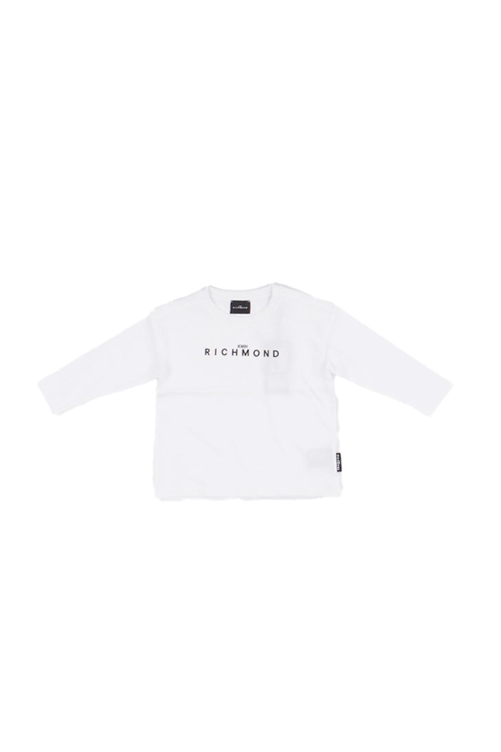 JOHN RICHMOND Bambino T-shirt RBA25016TS WHITE Tecube White