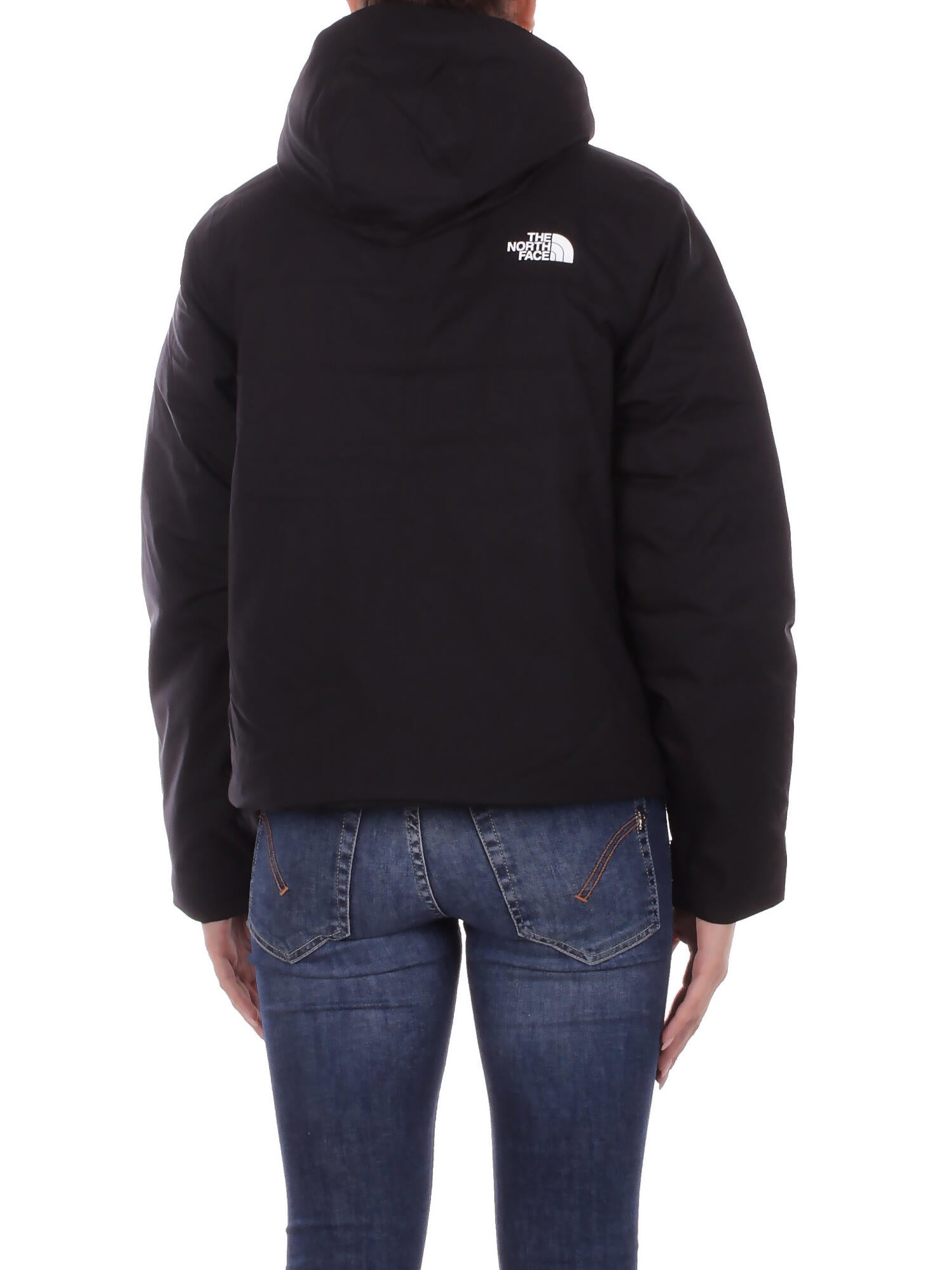 Image of THE NORTH FACE Donna Giubbotto NF0A8DQT JK31 W tnf range down hooded jacket Black