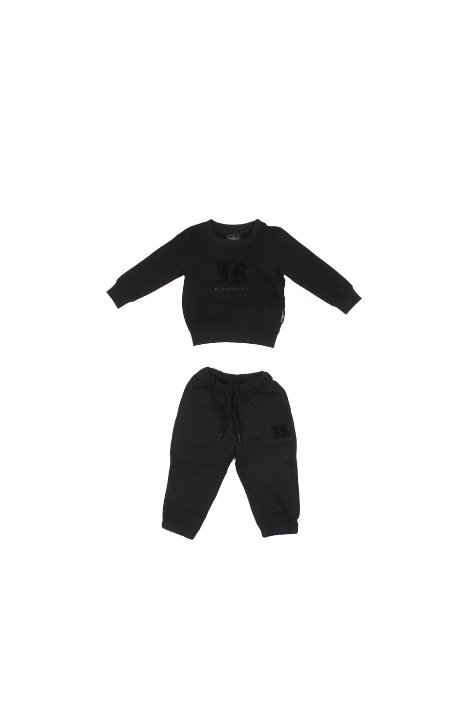 JOHN RICHMOND Bambino Tuta RBA25002CF BLACK Set sweatshirt+pants gokro Black