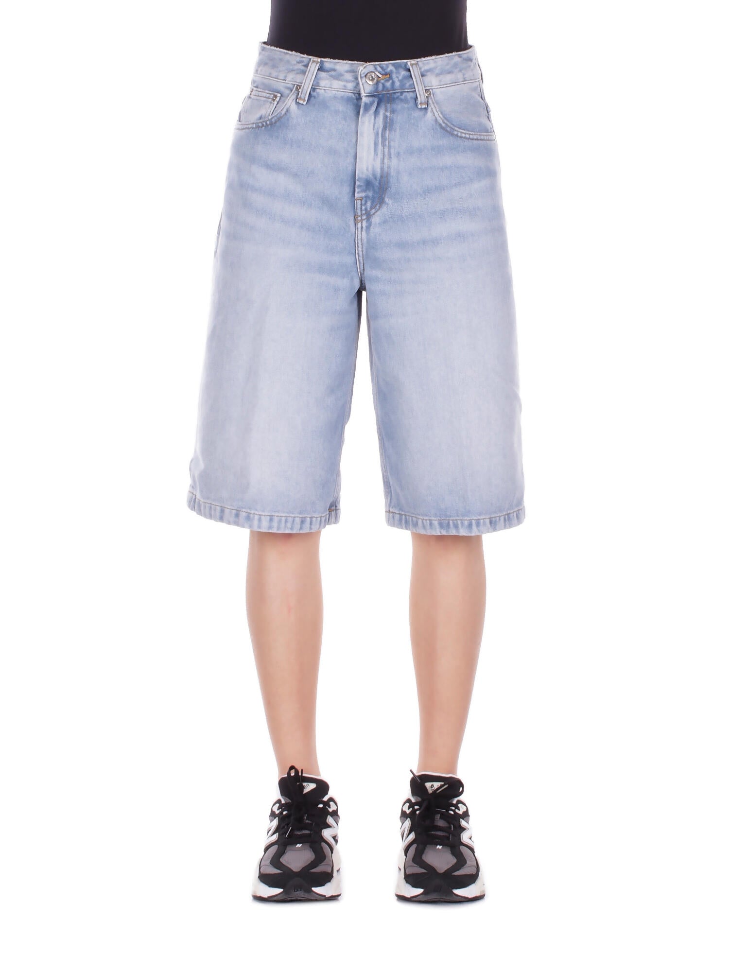CARHARTT WIP Donna Shorts I036598 01WU W' belmont short smith den Blu