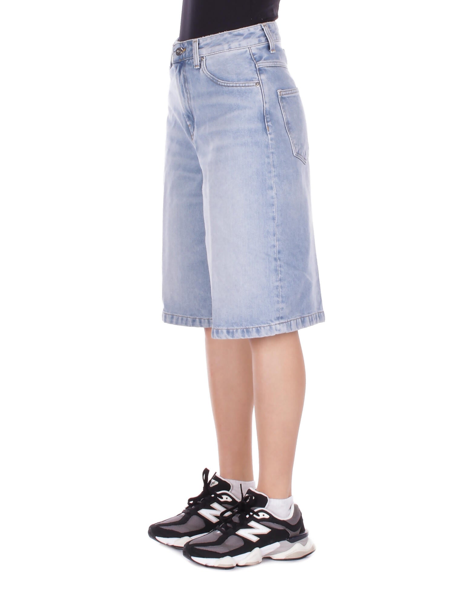 CARHARTT WIP Donna Shorts I036598 01WU W' belmont short smith den Blu
