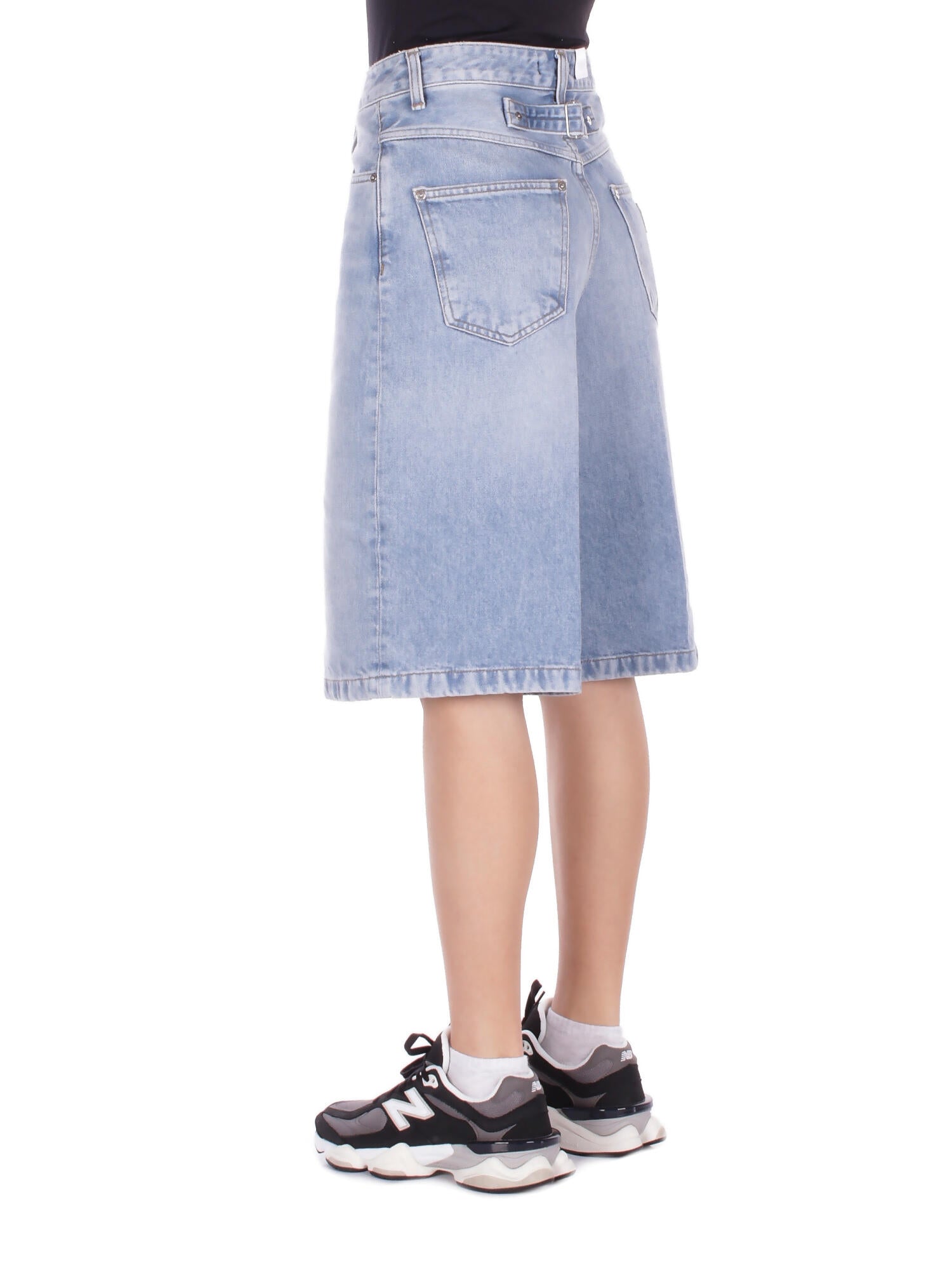 CARHARTT WIP Donna Shorts I036598 01WU W' belmont short smith den Blu