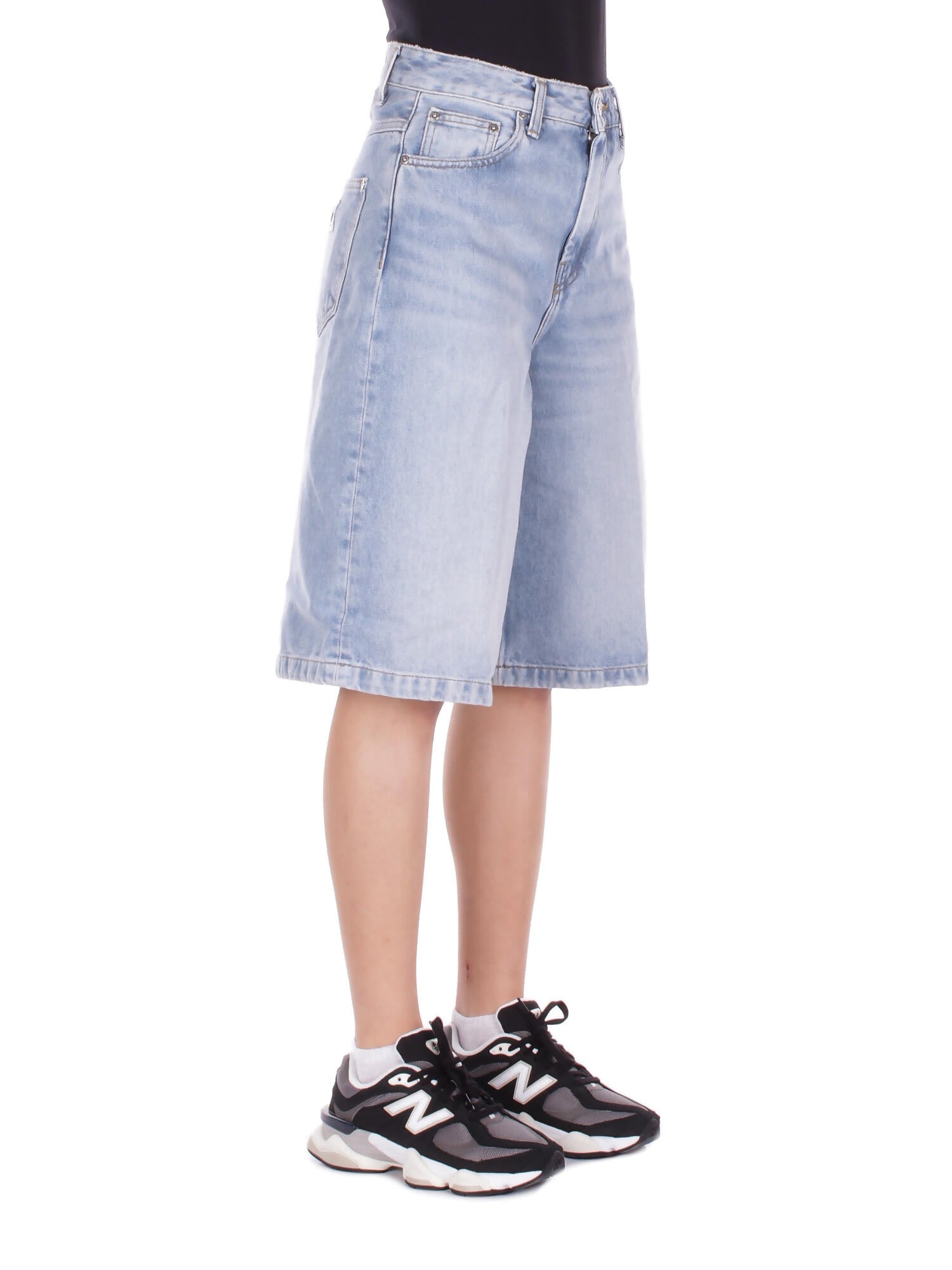 CARHARTT WIP Donna Shorts I036598 01WU W' belmont short smith den Blu