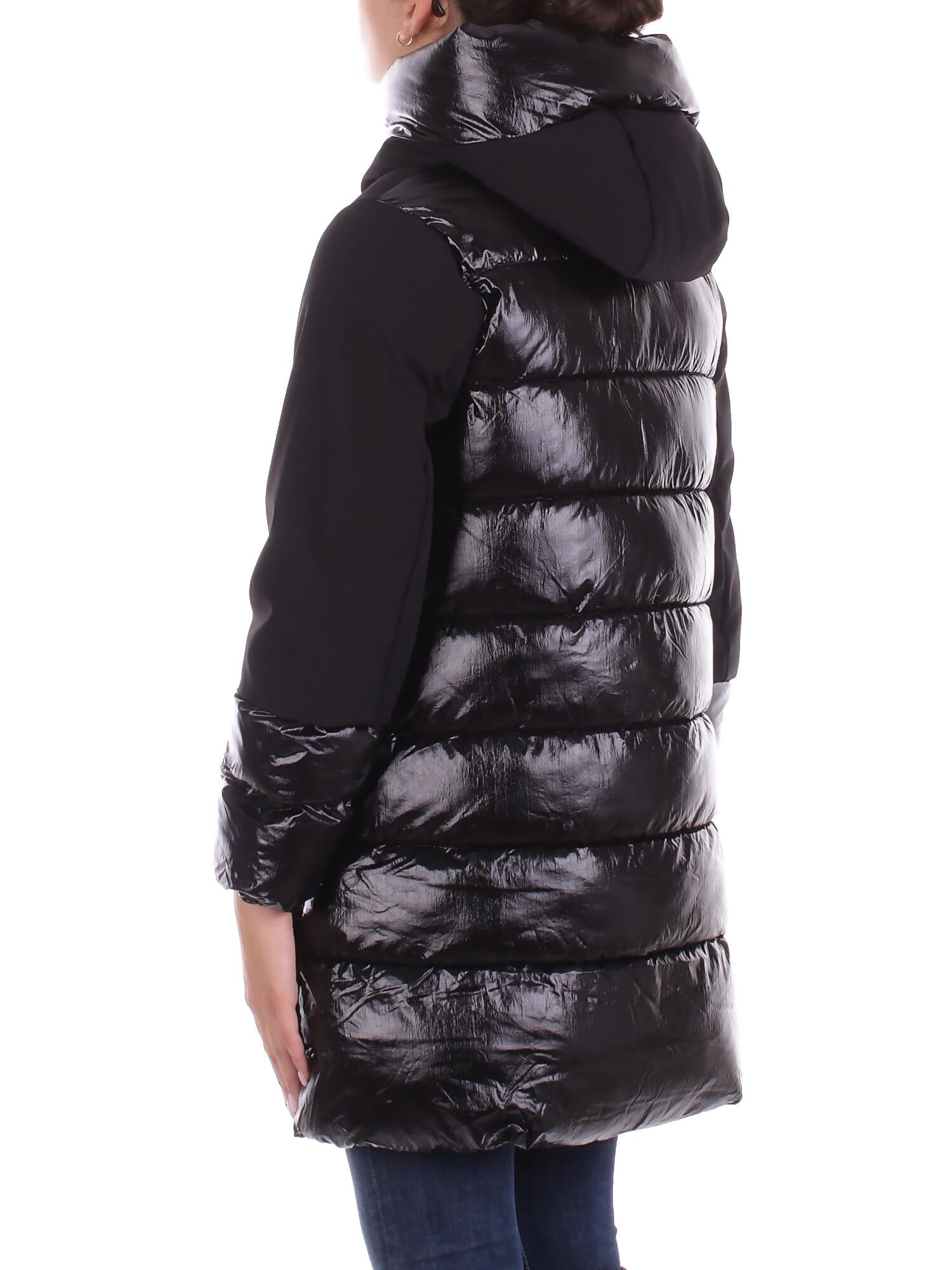Image of CRUISE Donna Giubbotto WJ07981 0208 Allegra woman padded jacket Caviar