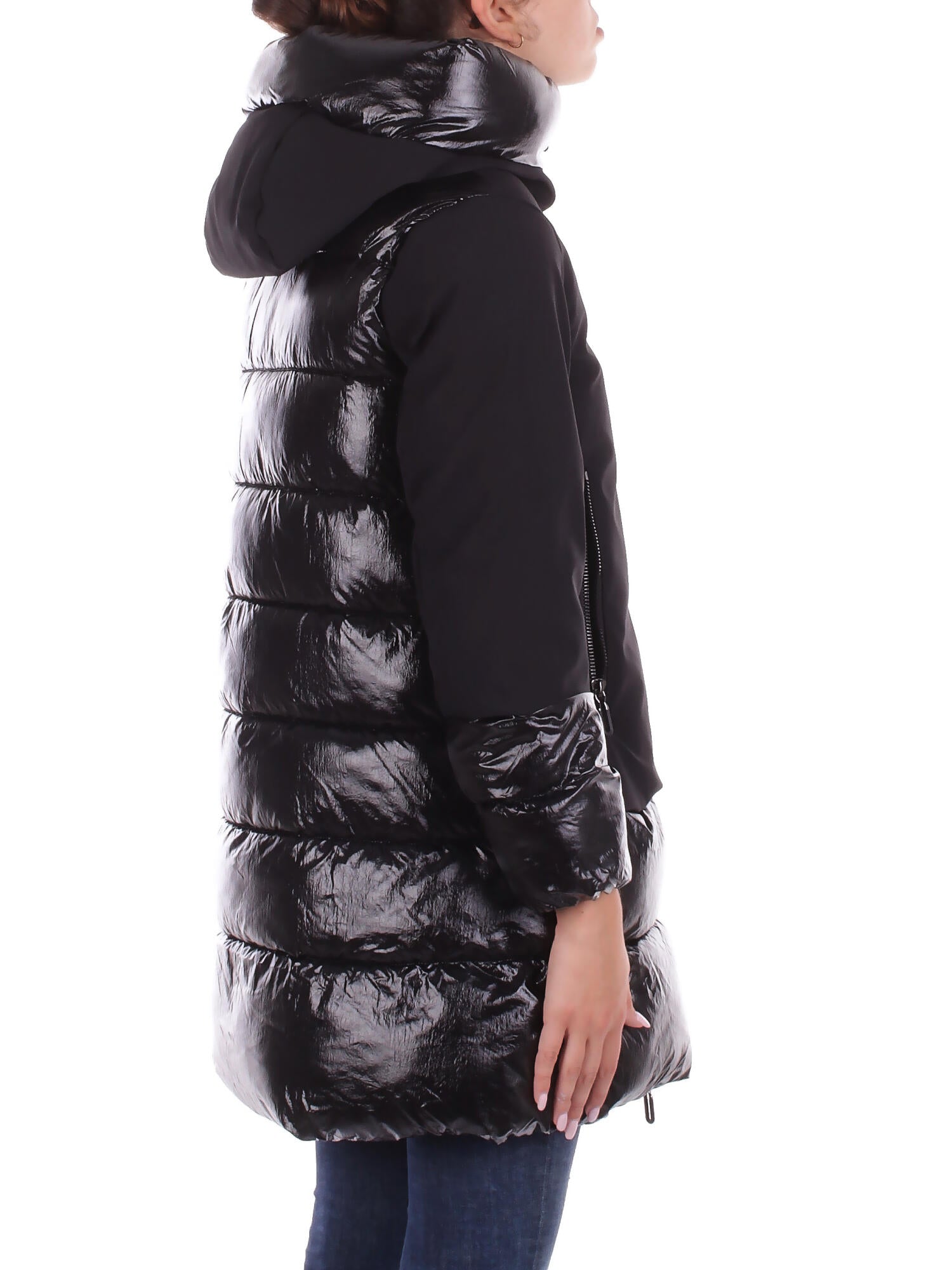 CRUISE Donna Giubbotto WJ07981 0208 Allegra woman padded jacket Caviar