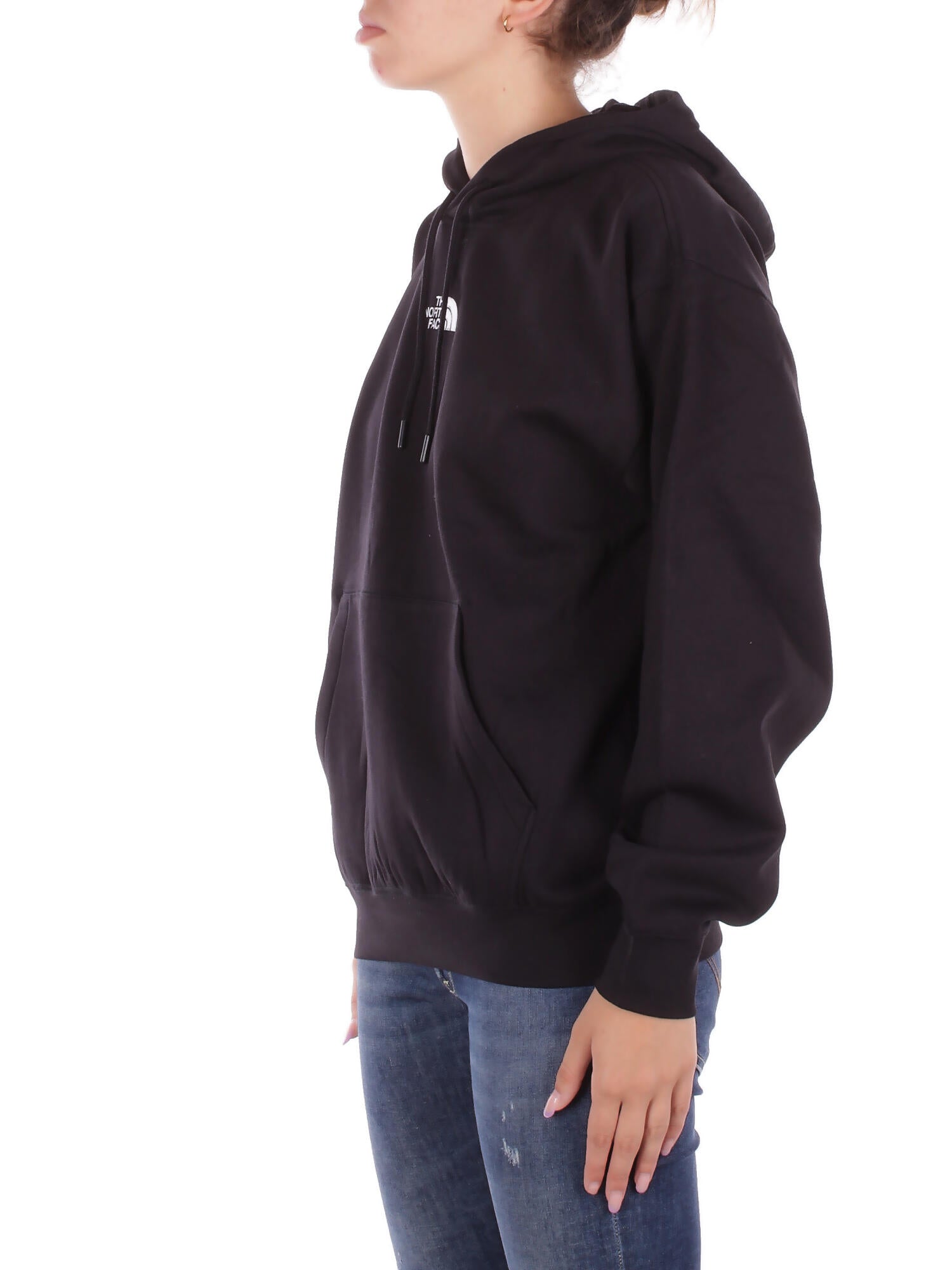 THE NORTH FACE Donna Felpa NF0A89EN JK31 W essential oversize hoodie Black