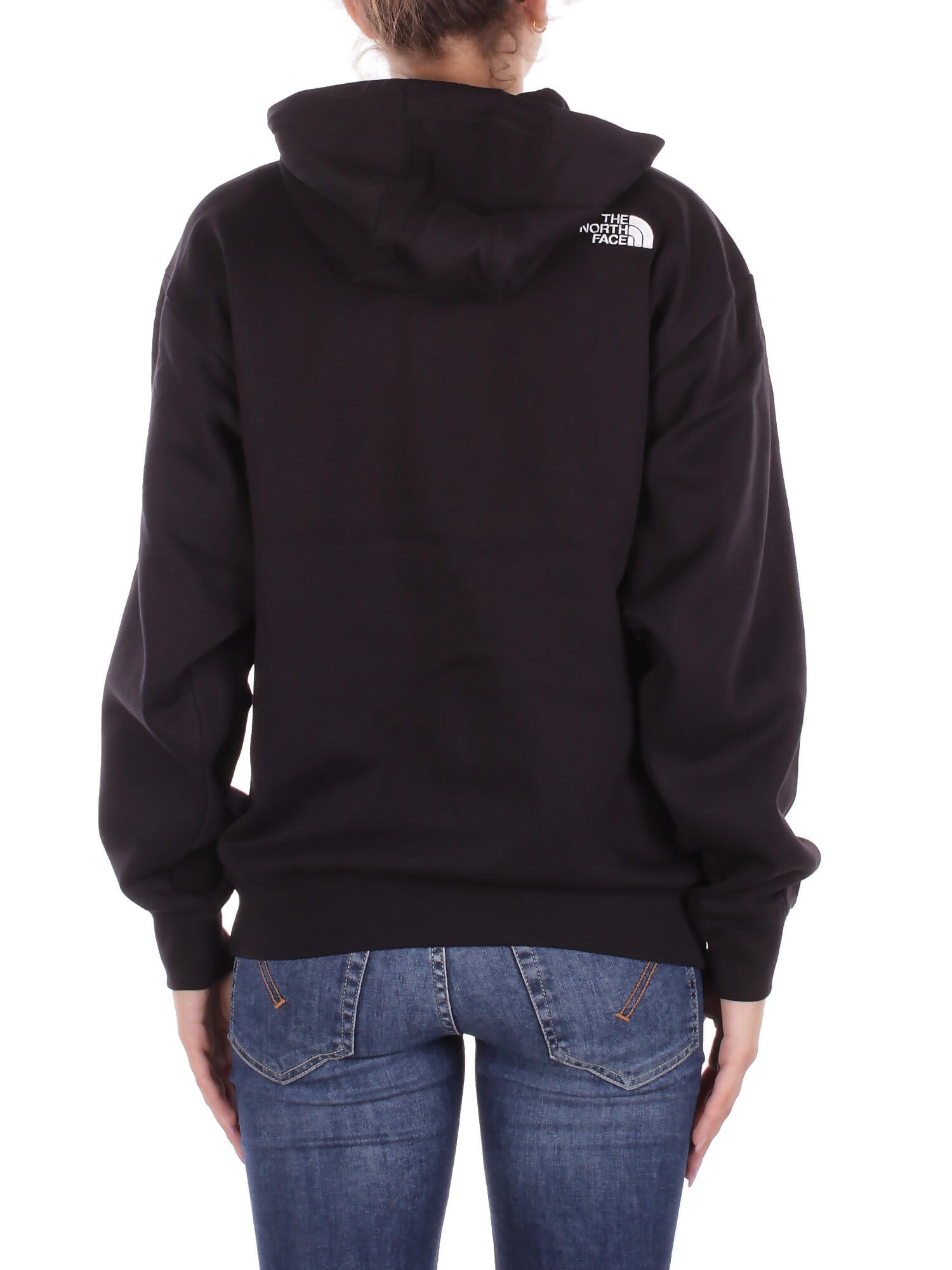 THE NORTH FACE Donna Felpa NF0A89EN JK31 W essential oversize hoodie Black