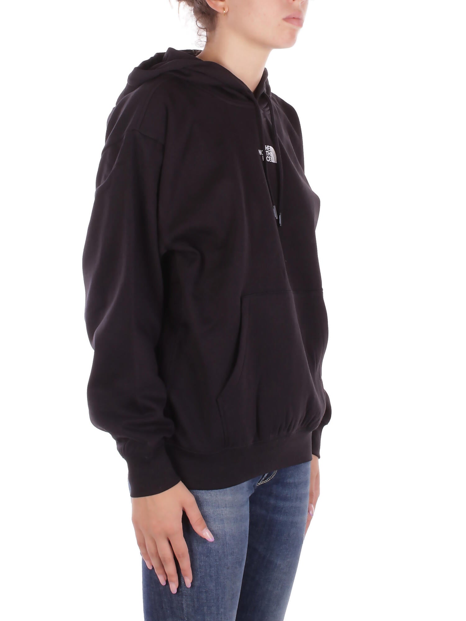 THE NORTH FACE Donna Felpa NF0A89EN JK31 W essential oversize hoodie Black
