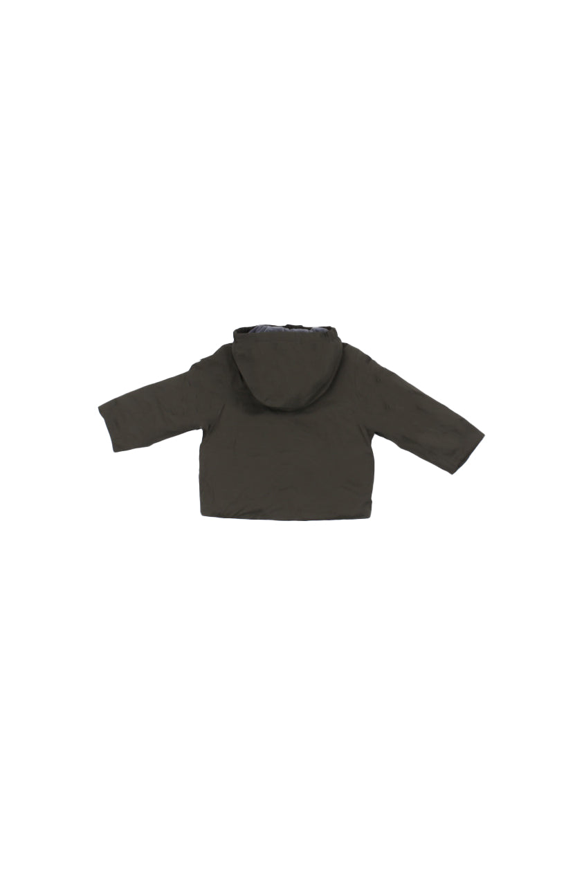 Image of KWAY Bambino Giubbotto K1128FW AL7### P. jacko twill marmotta Green b blue a