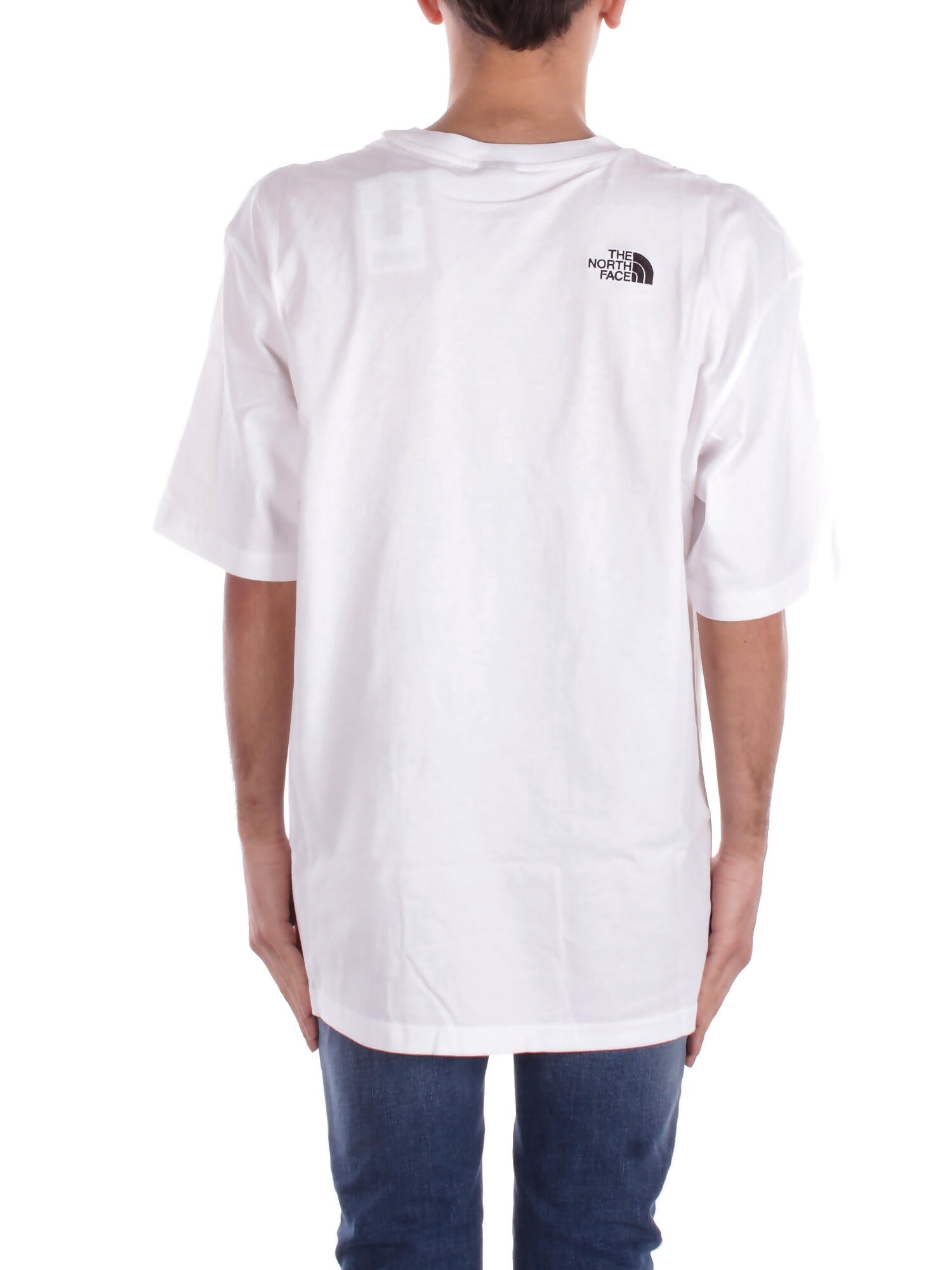 Image of THE NORTH FACE Uomo T-shirt NF0A87NR FN41 M ss essential oversize tee White