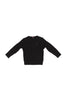 maglia-bambino-tommy-hilfiger-black-cotton-cable-sweater
