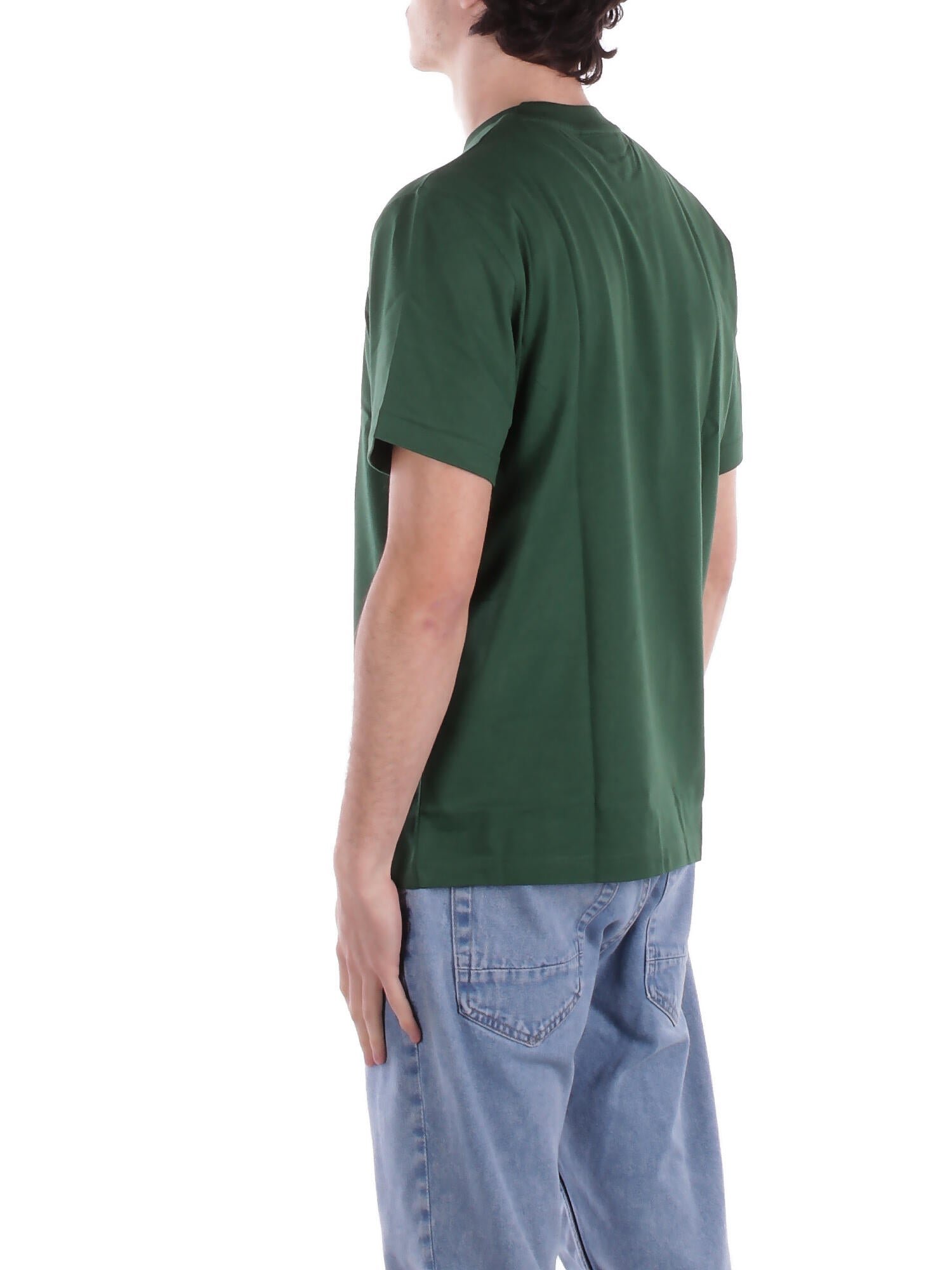 LACOSTE Uomo T-shirt TH7318 132 Tee shirt Verde