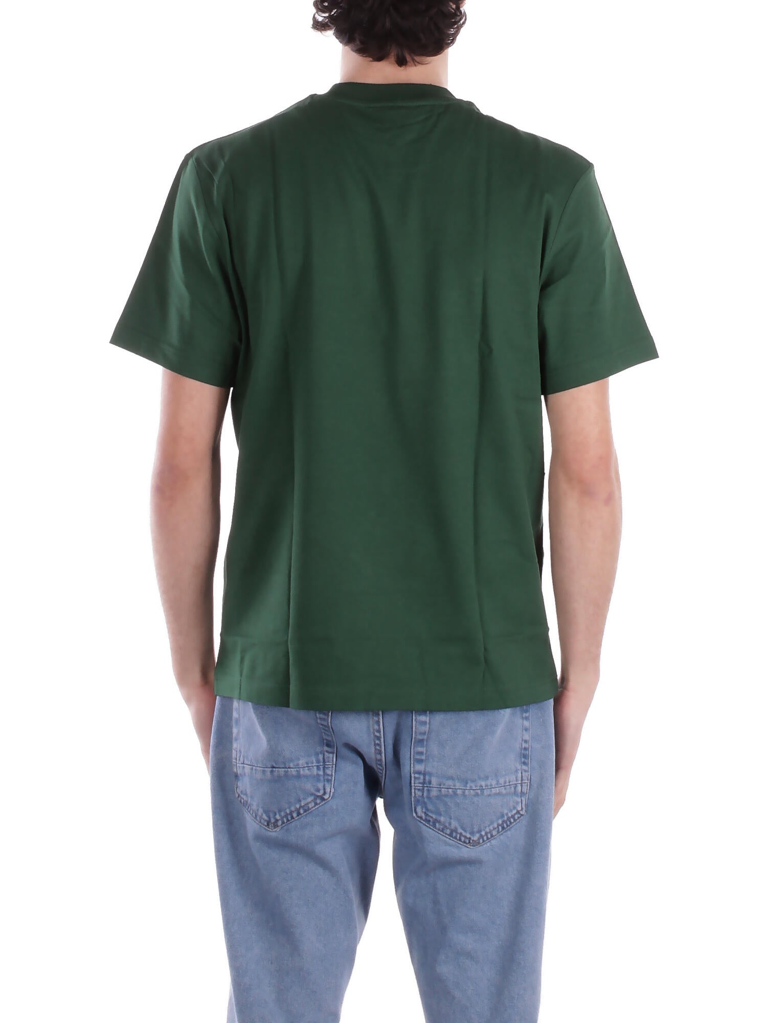 LACOSTE Uomo T-shirt TH7318 132 Tee shirt Verde