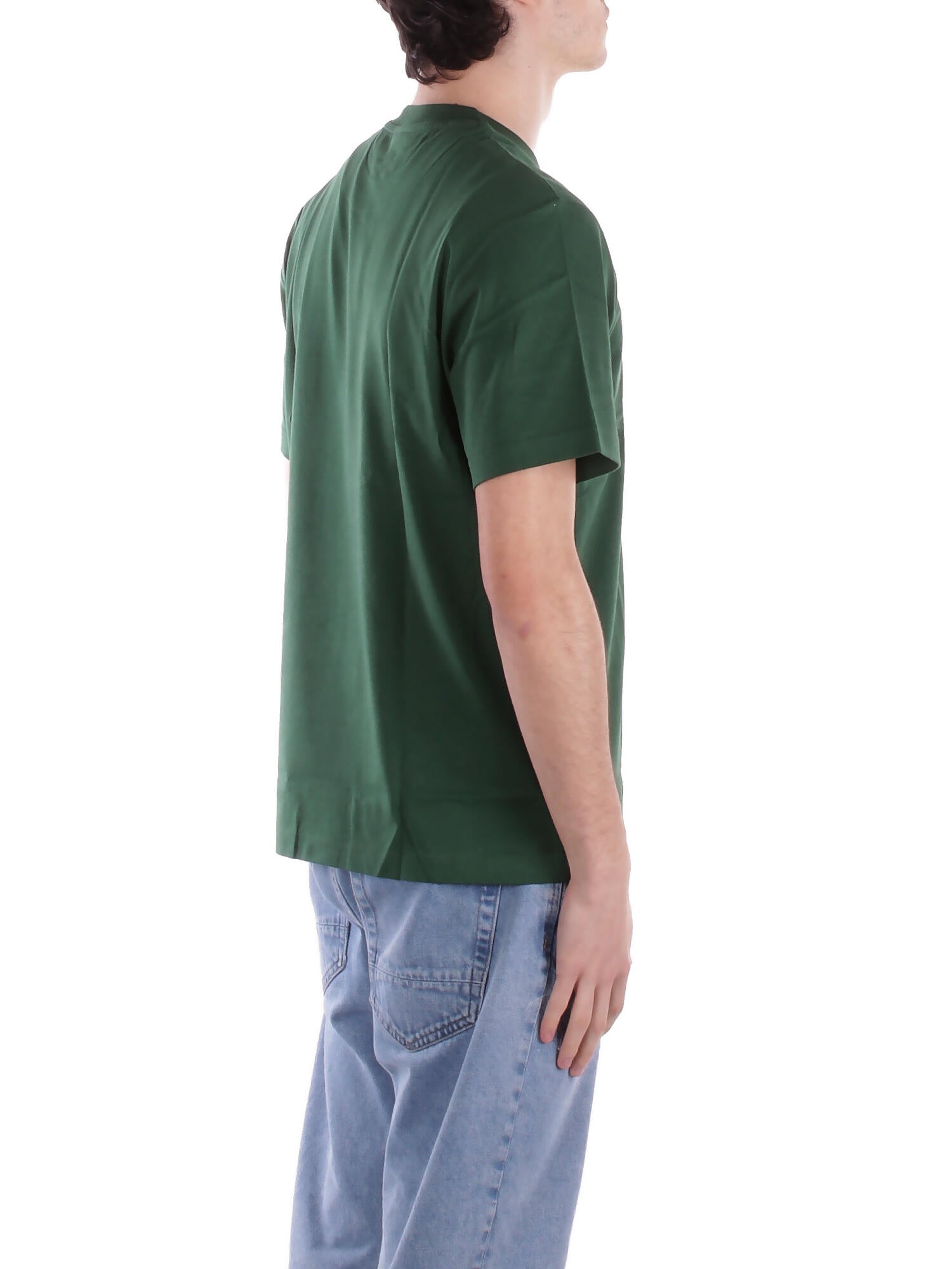 LACOSTE Uomo T-shirt TH7318 132 Tee shirt Verde